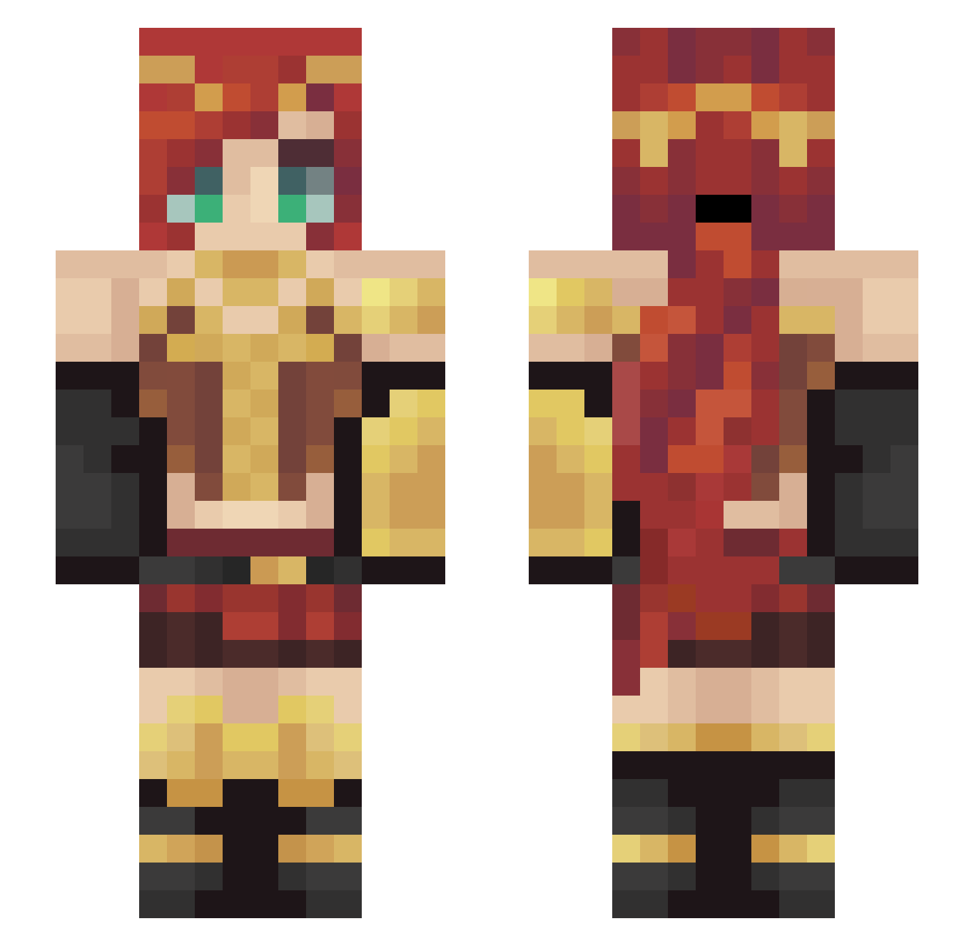 laraisabhaddie - pyrrha nikos Minecraft skin