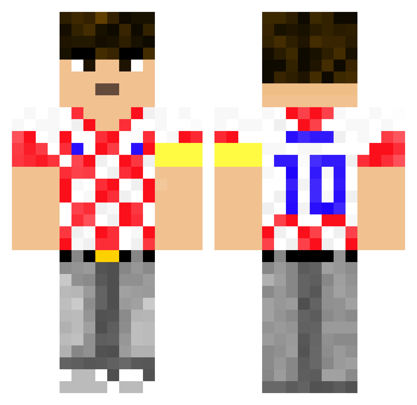 AffeOhneWaffe - luka modric Minecraft skin