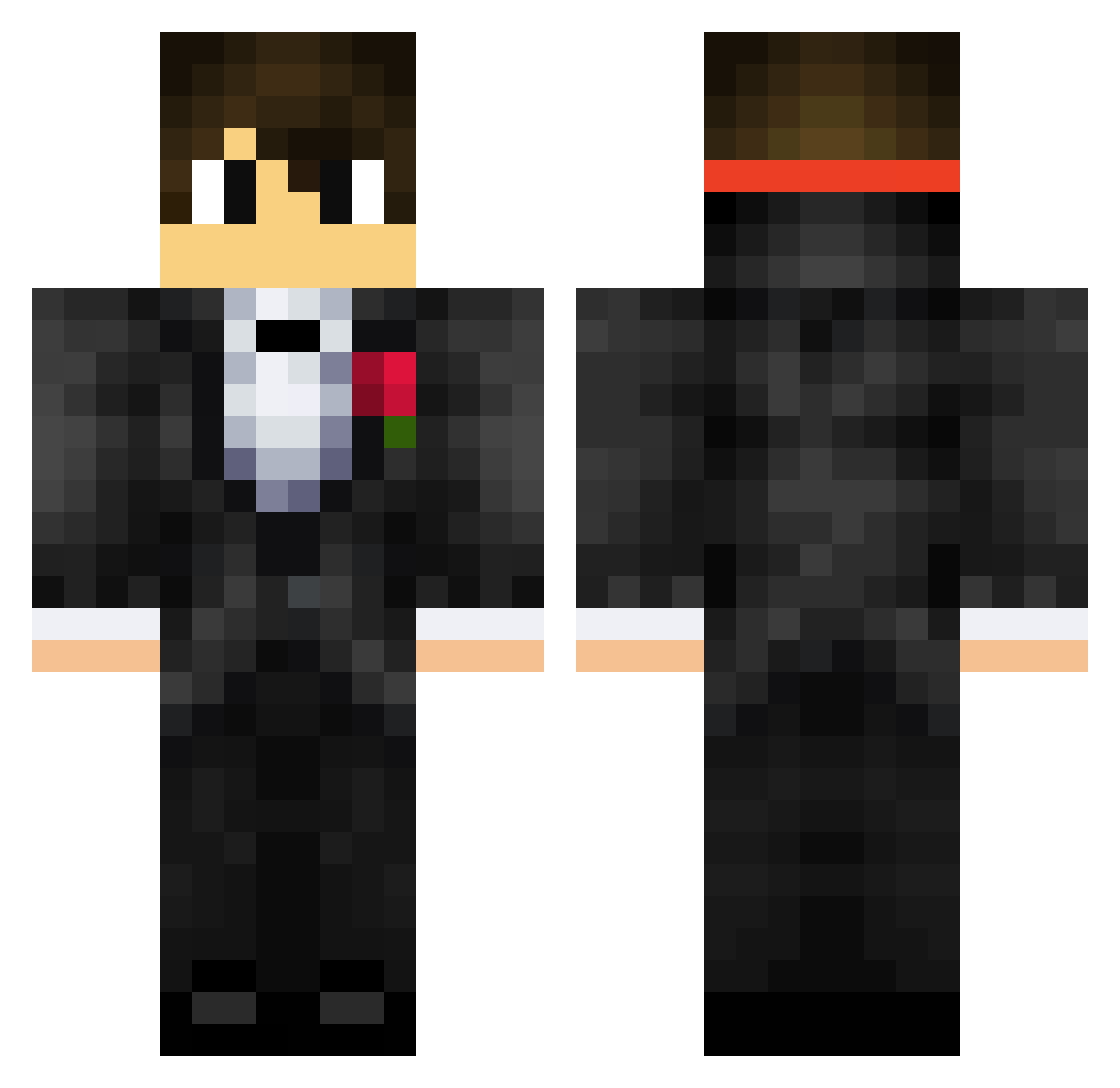 TallBoi06 Minecraft skin, front and back view