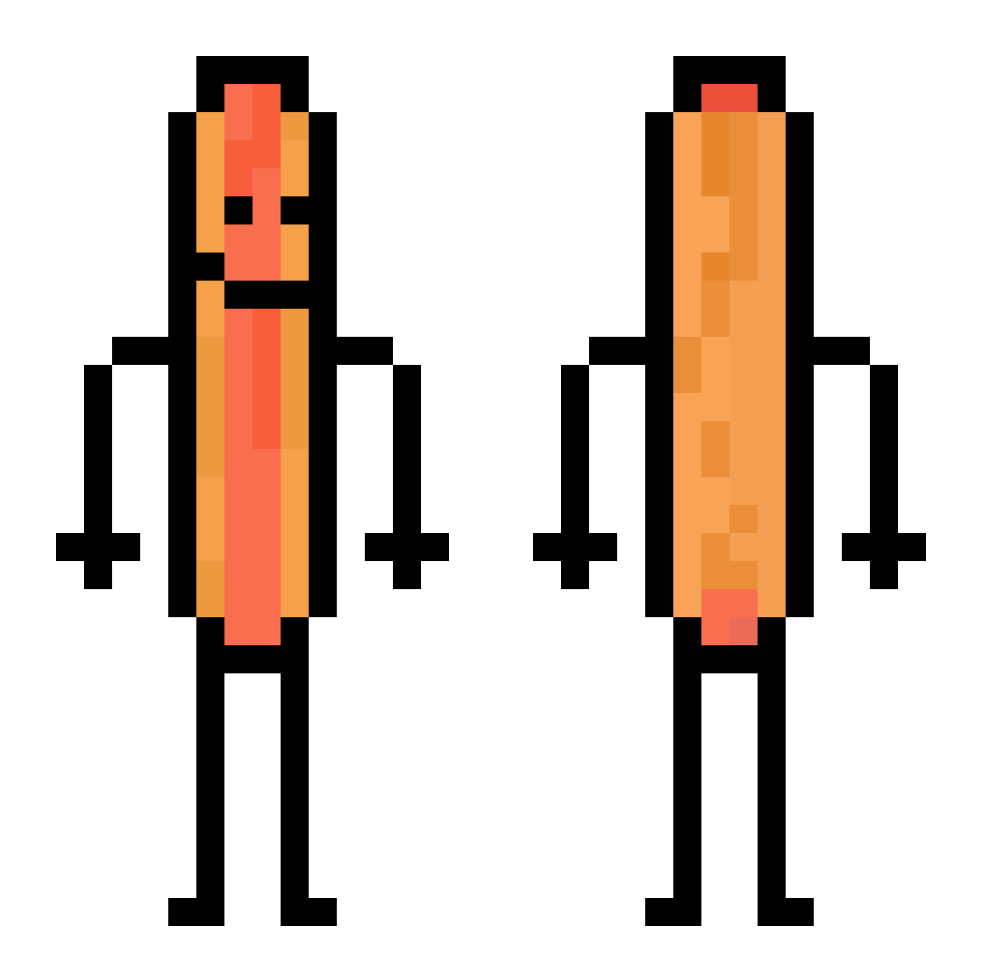 JdMv__ Minecraft skin, front and back view