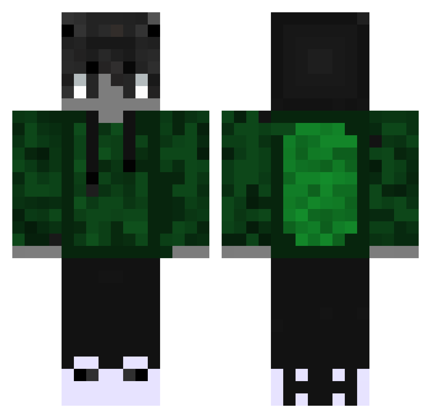 Paten_ Minecraft skin, front and back view