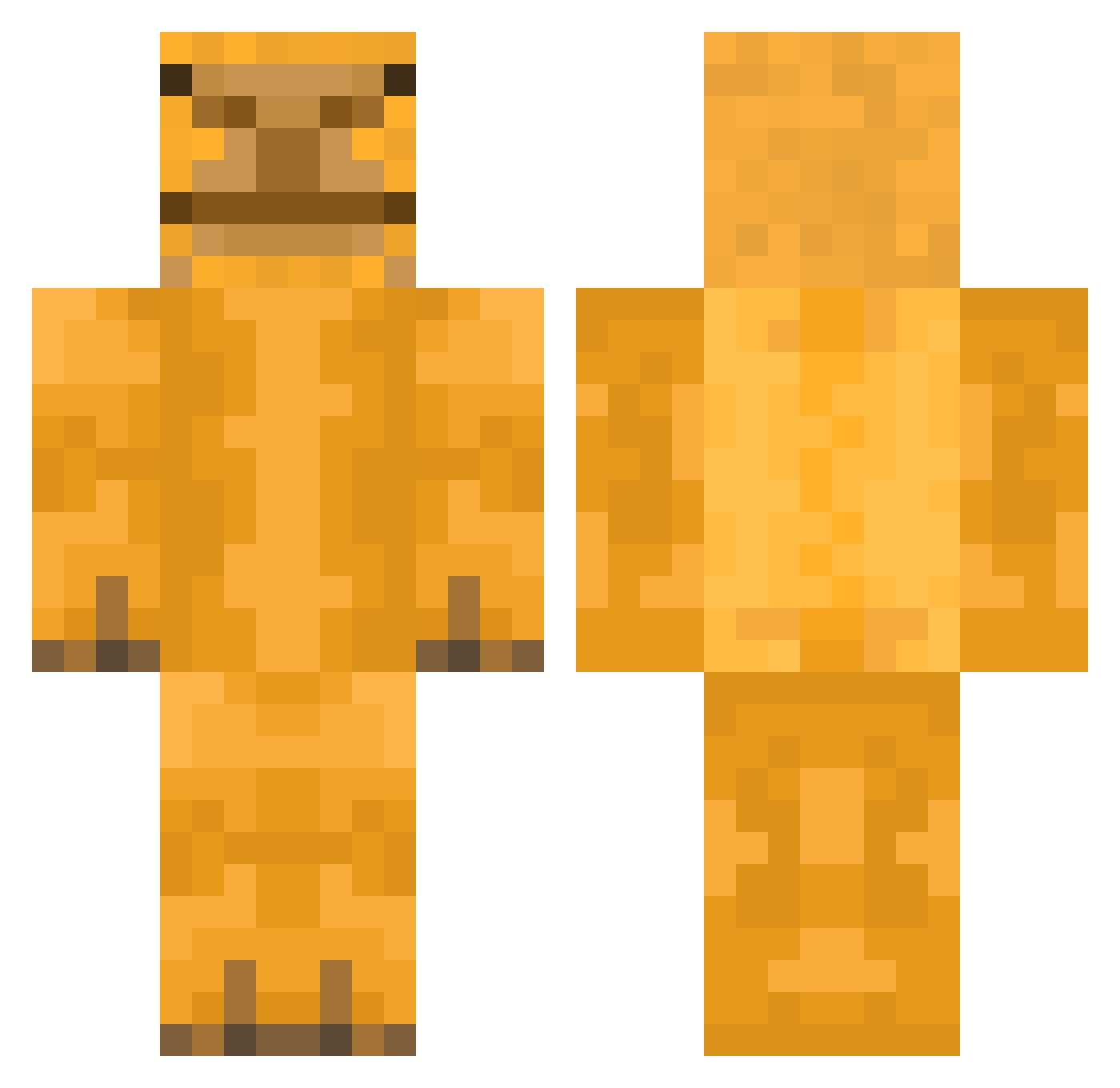 itsTor1 Minecraft skin, front and back view