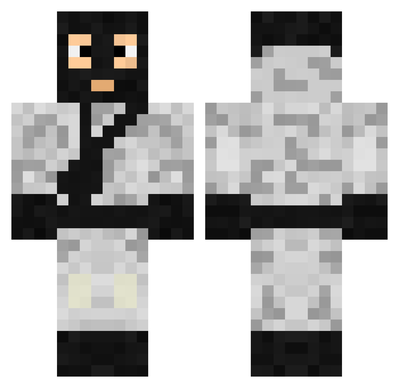 deathdefect - snow camouflage Minecraft skin