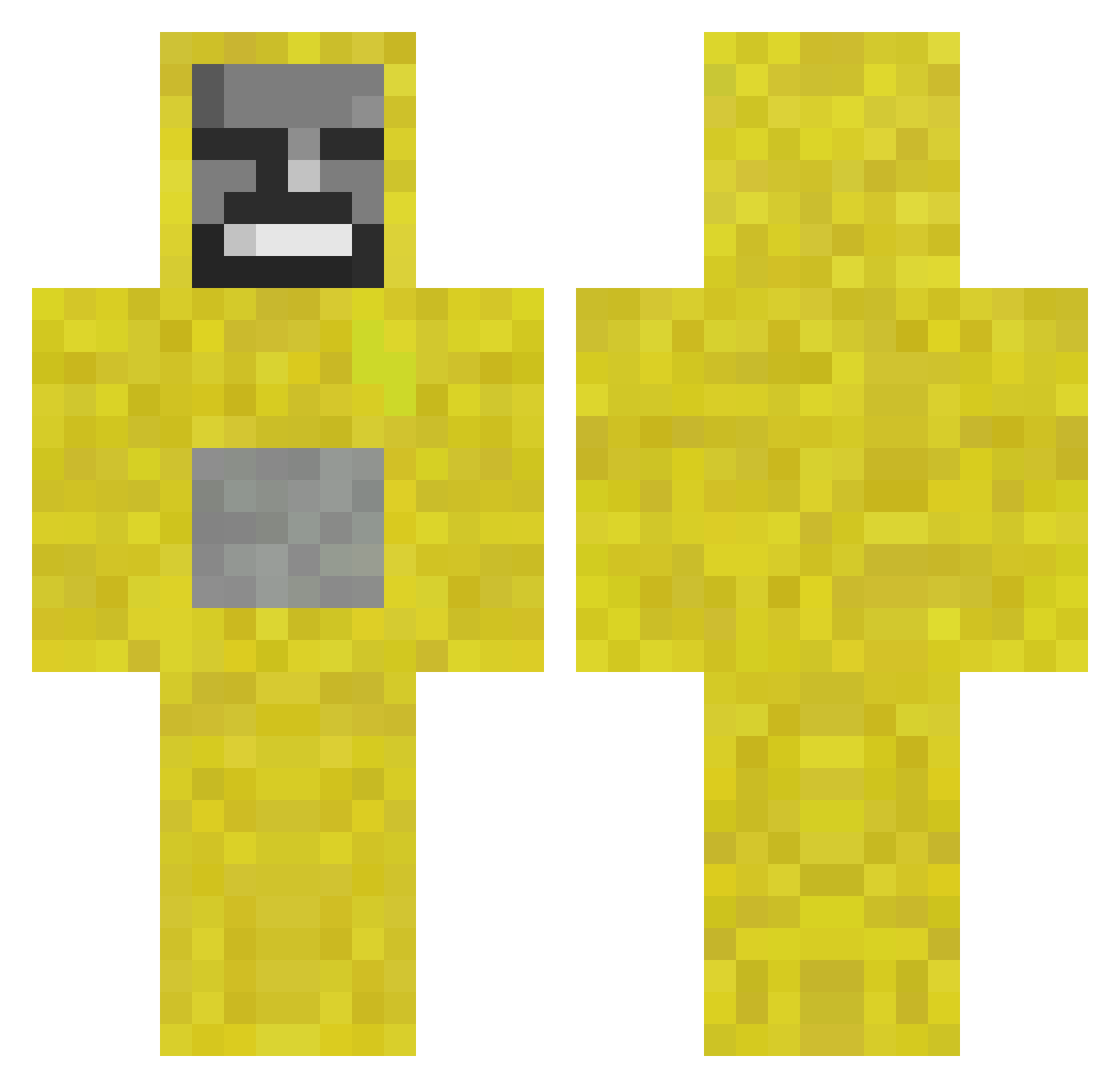 zChri_ Minecraft skin, front and back view