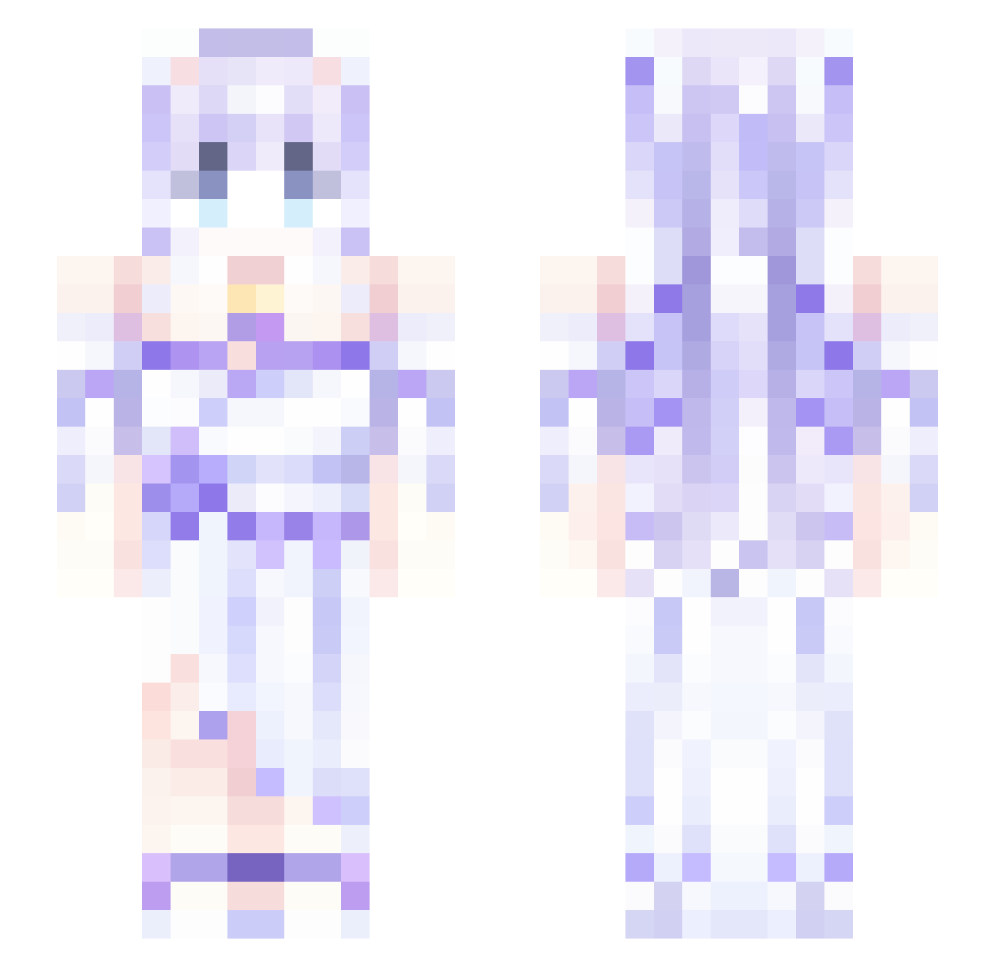 maomao5520 Minecraft skin, front and back view