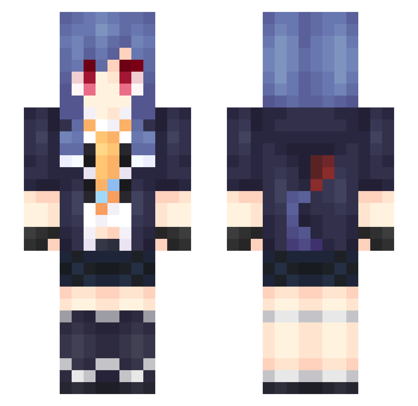 JiangPanYingShu - towa hoshimachi Minecraft skin