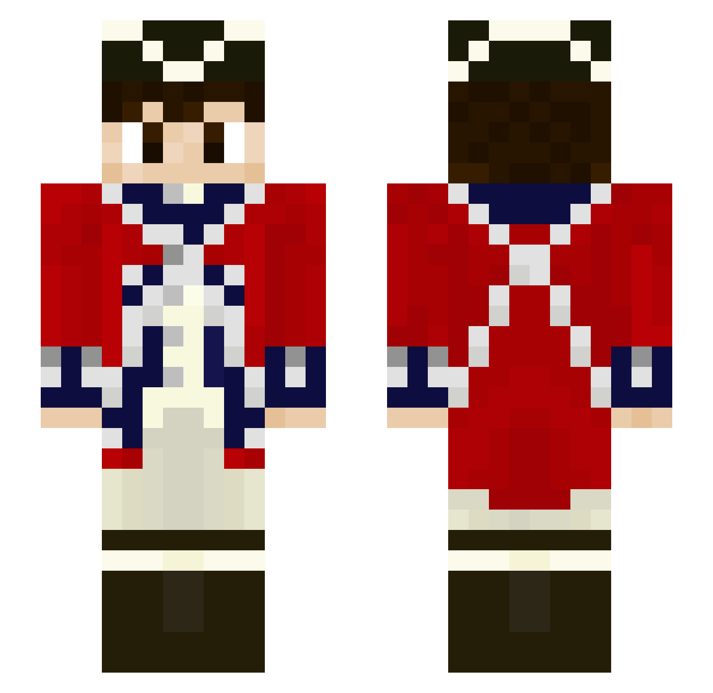 im_a_squid_kid_ Minecraft skin, front and back view
