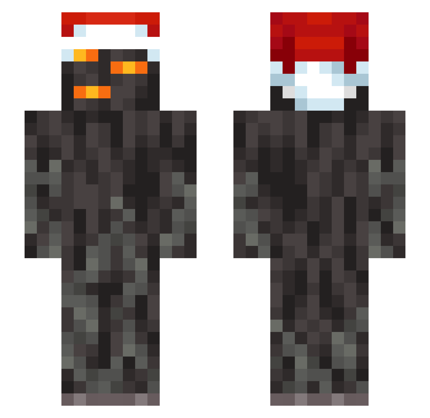 javelin__ Minecraft skin, front and back view