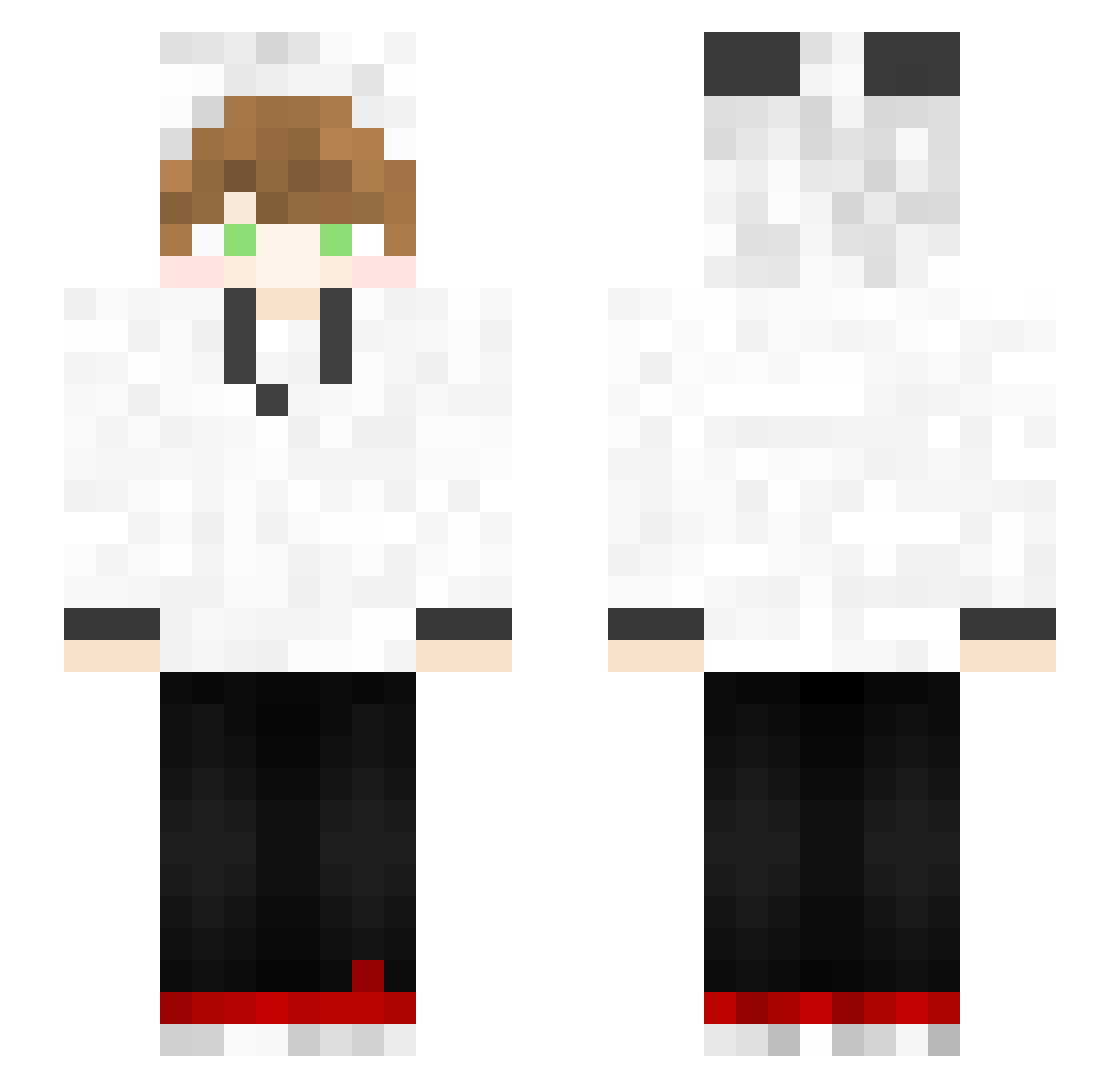 Jozz_3am Minecraft skin, front and back view