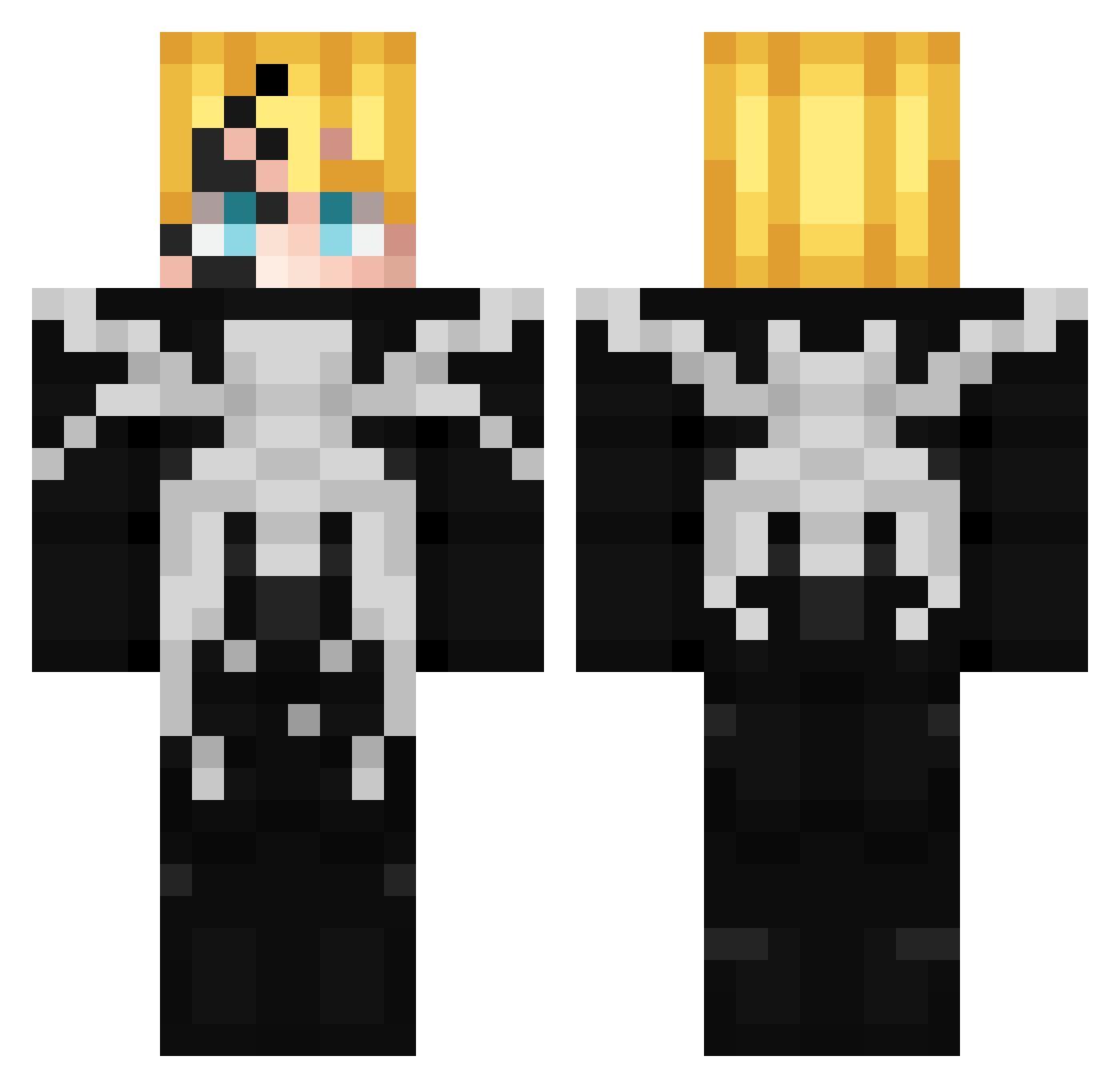 Dw4arf - agent venom Minecraft skin
