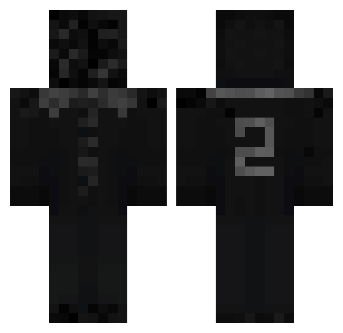szmyk200 Minecraft skin, front and back view