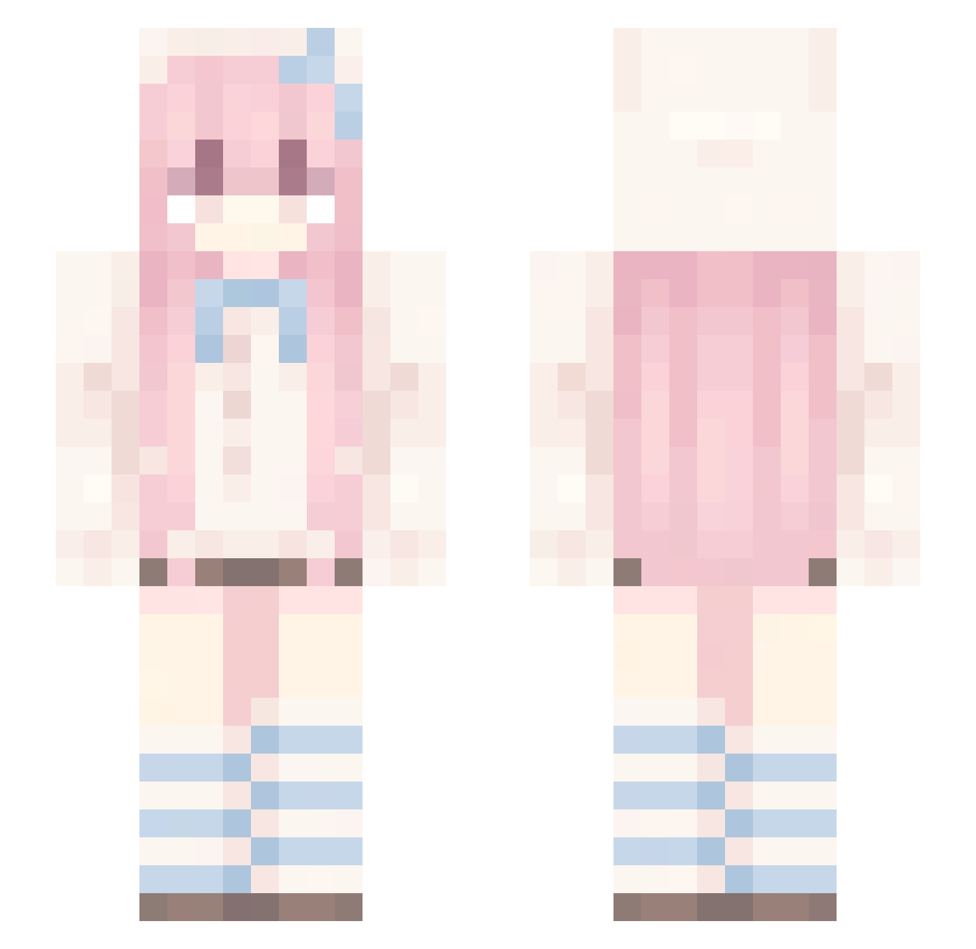 rinek0_ Minecraft skin, front and back view