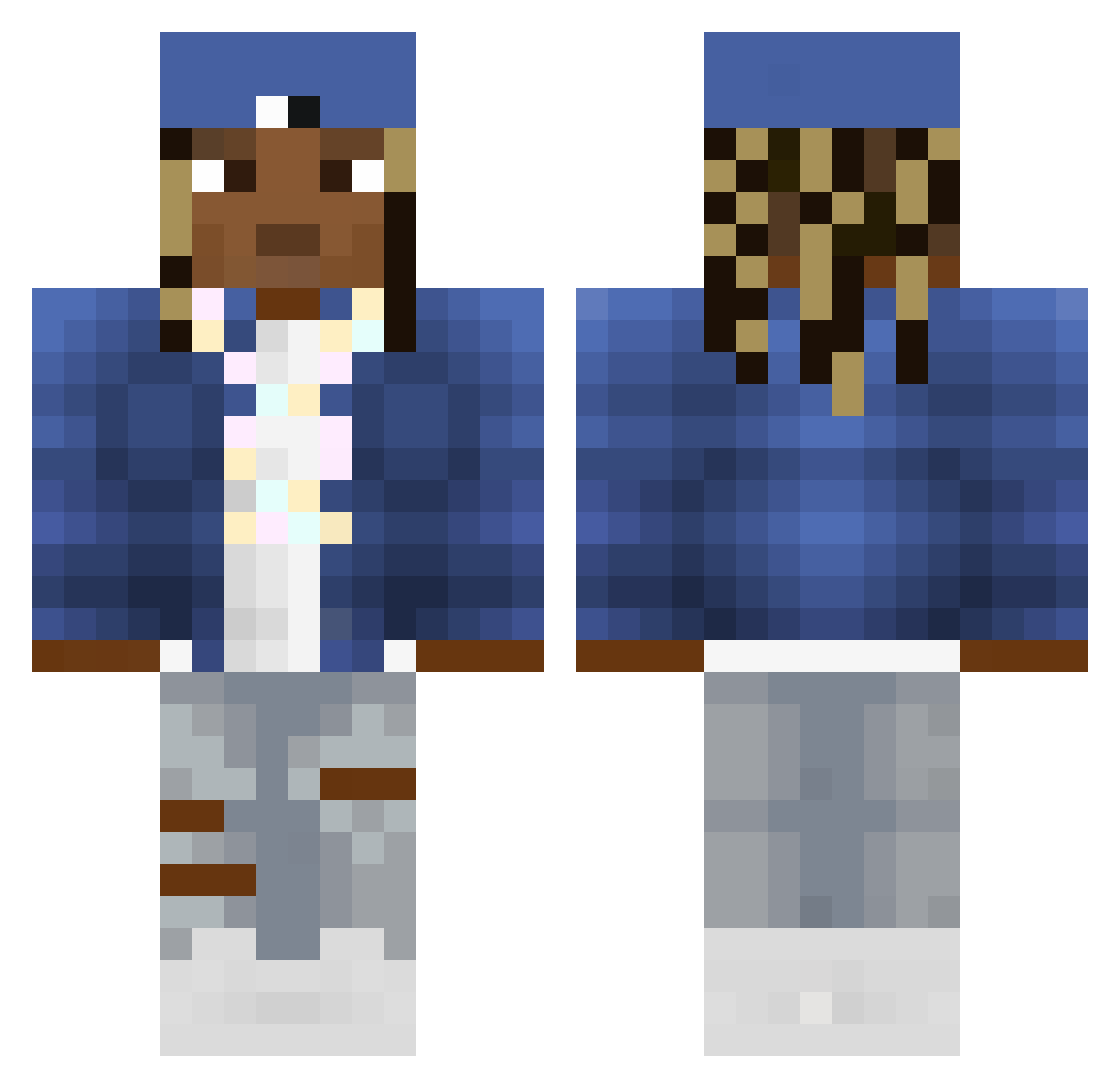 litsonhoang Minecraft skin, front and back view