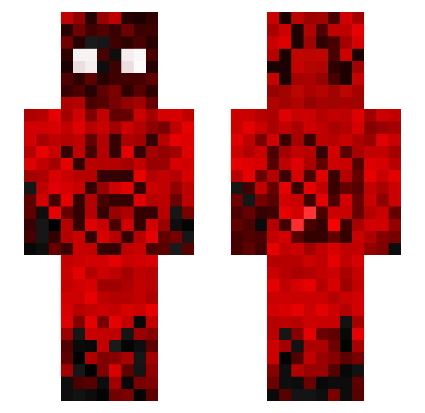 Goomba_Trooper Minecraft skin, front and back view