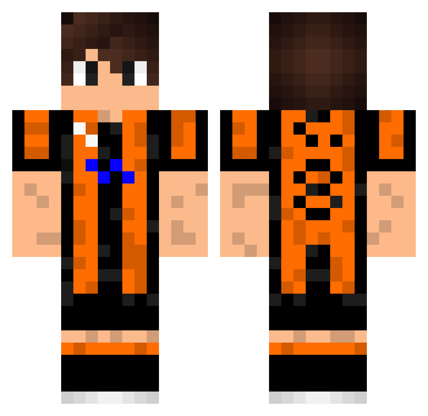Da_Drajwer Minecraft skin, front and back view