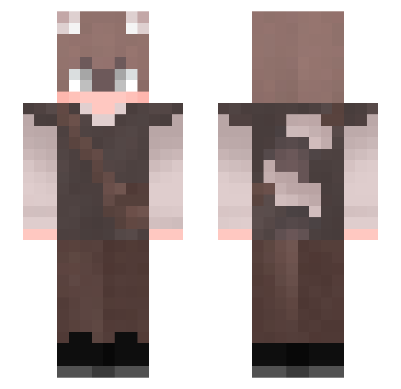 _Blitz___ Minecraft skin, front and back view