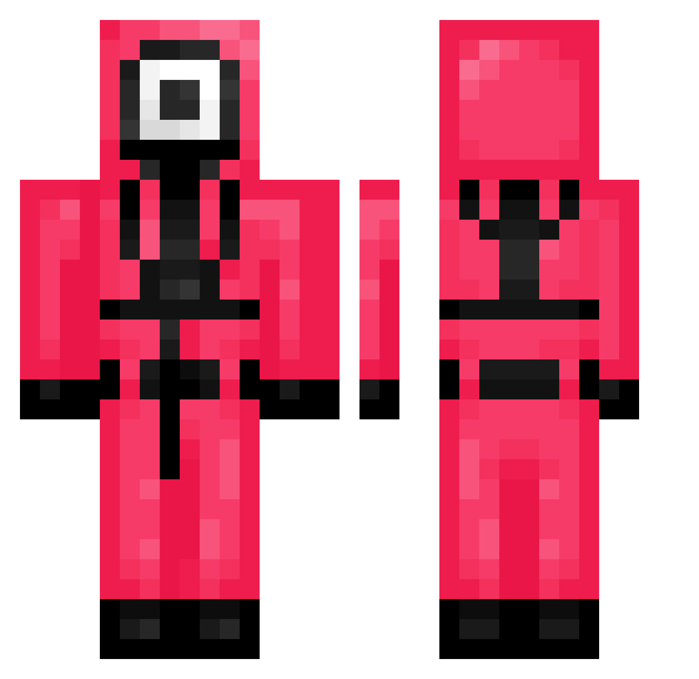 DangItMoonMoon98 Minecraft skin, front and back view