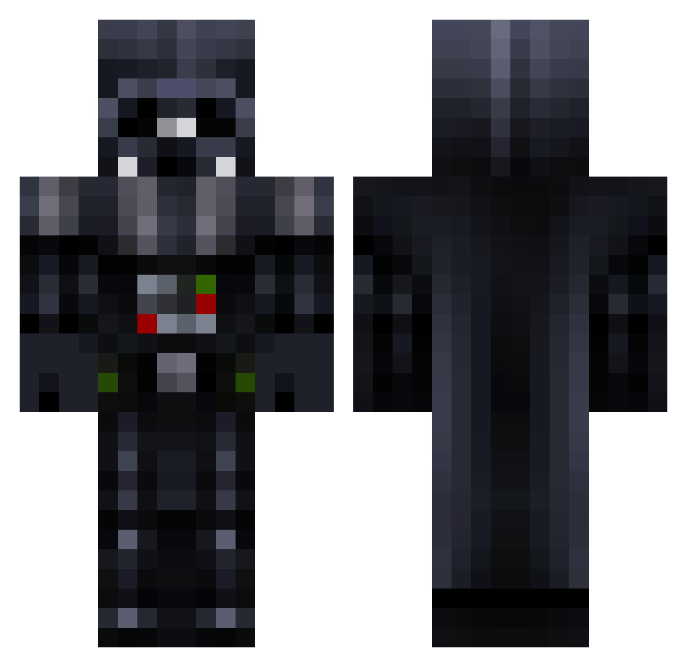 _Sh4dowLord Minecraft skin, front and back view