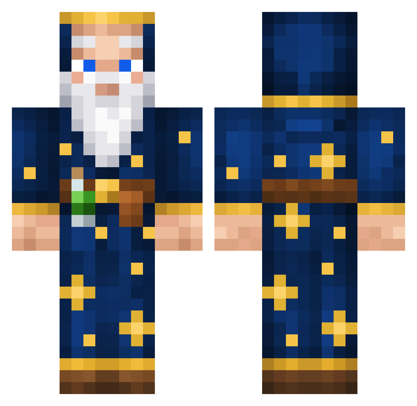 BonBonplays3010 Minecraft skin, front and back view