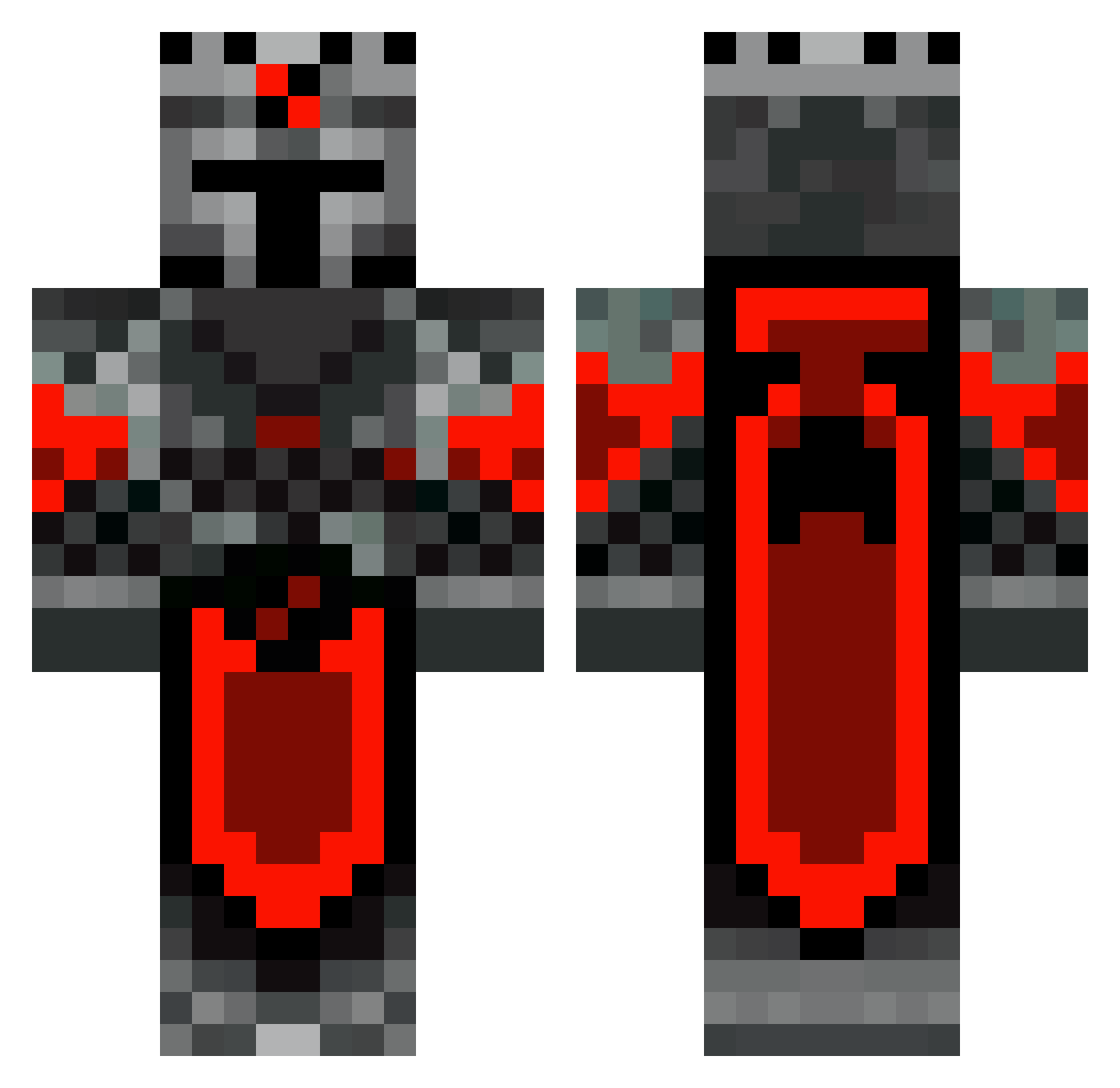 Noahbs04 Minecraft skin, front and back view