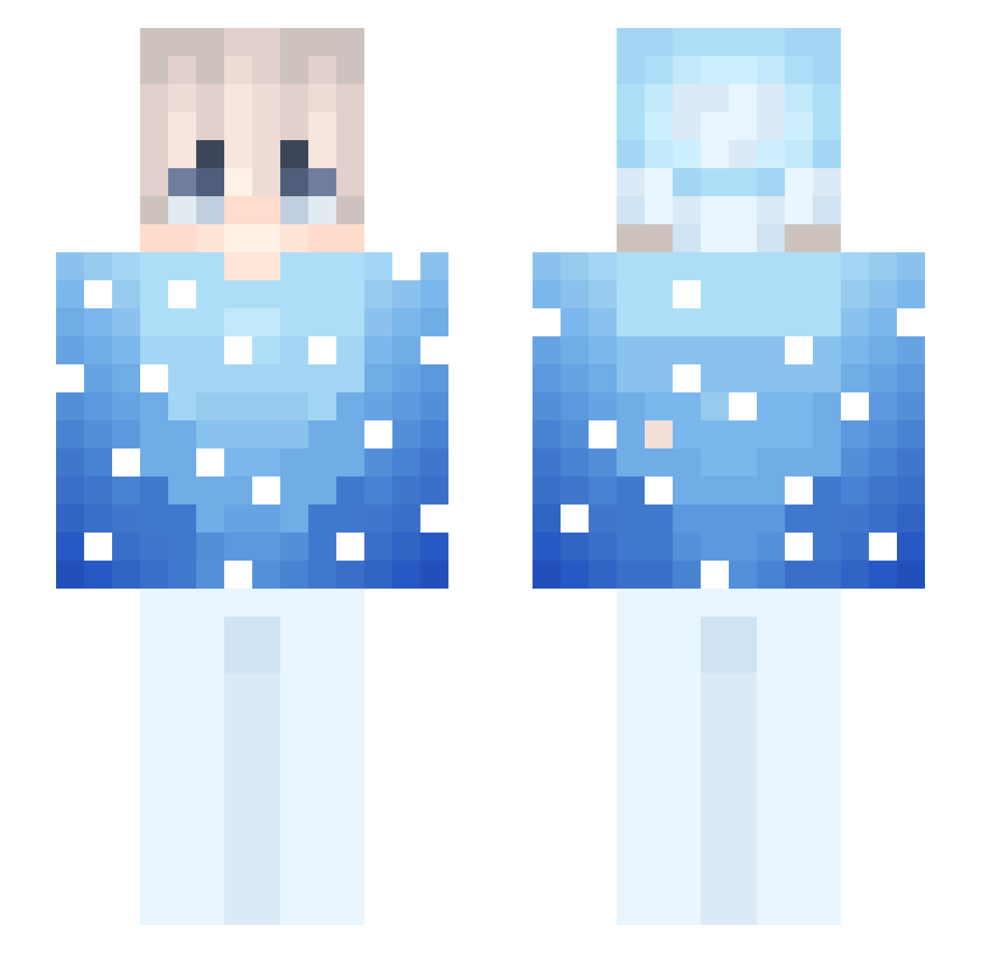 Slowzin_ Minecraft skin, front and back view