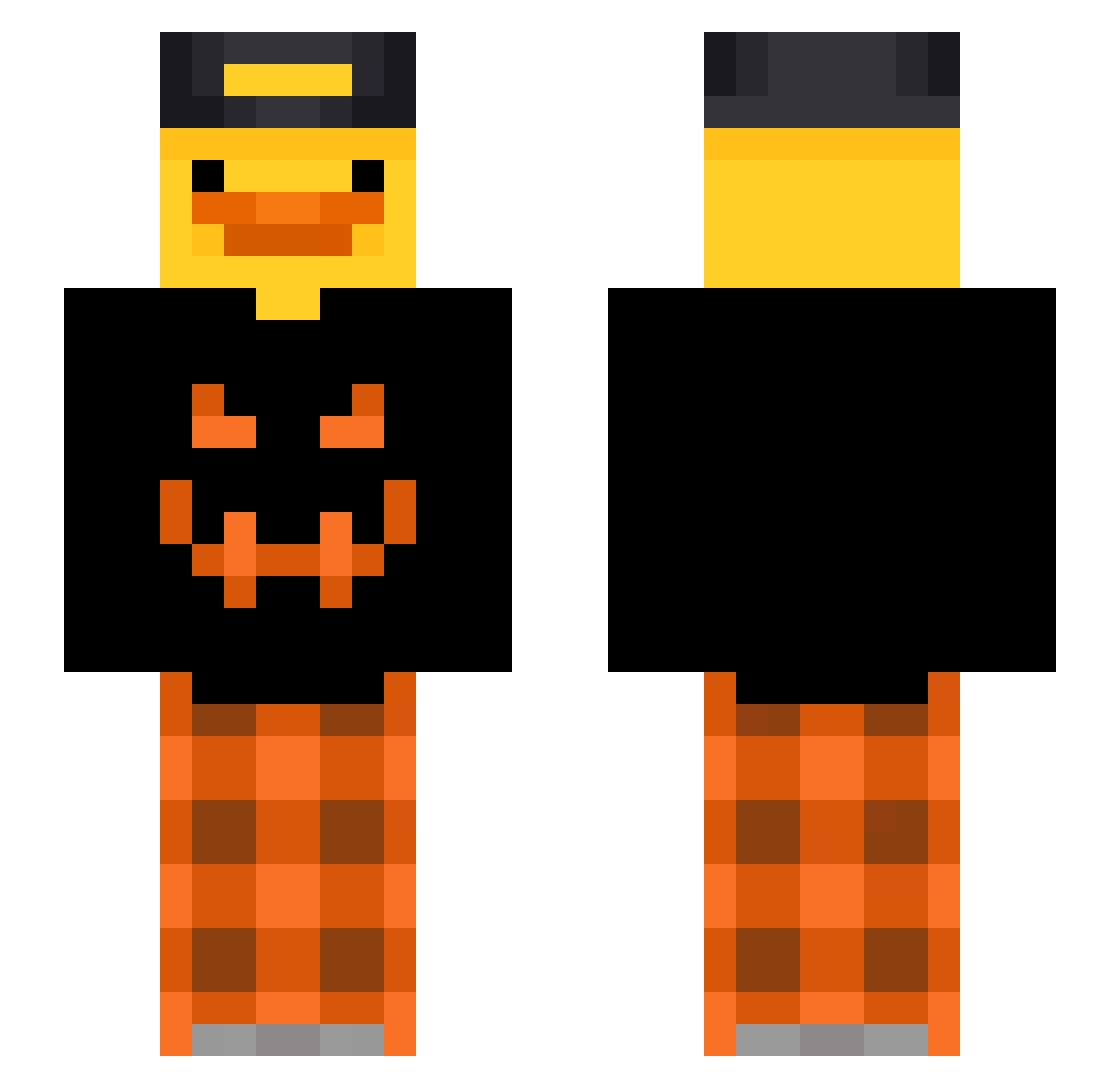 Krengiel__ Minecraft skin, front and back view