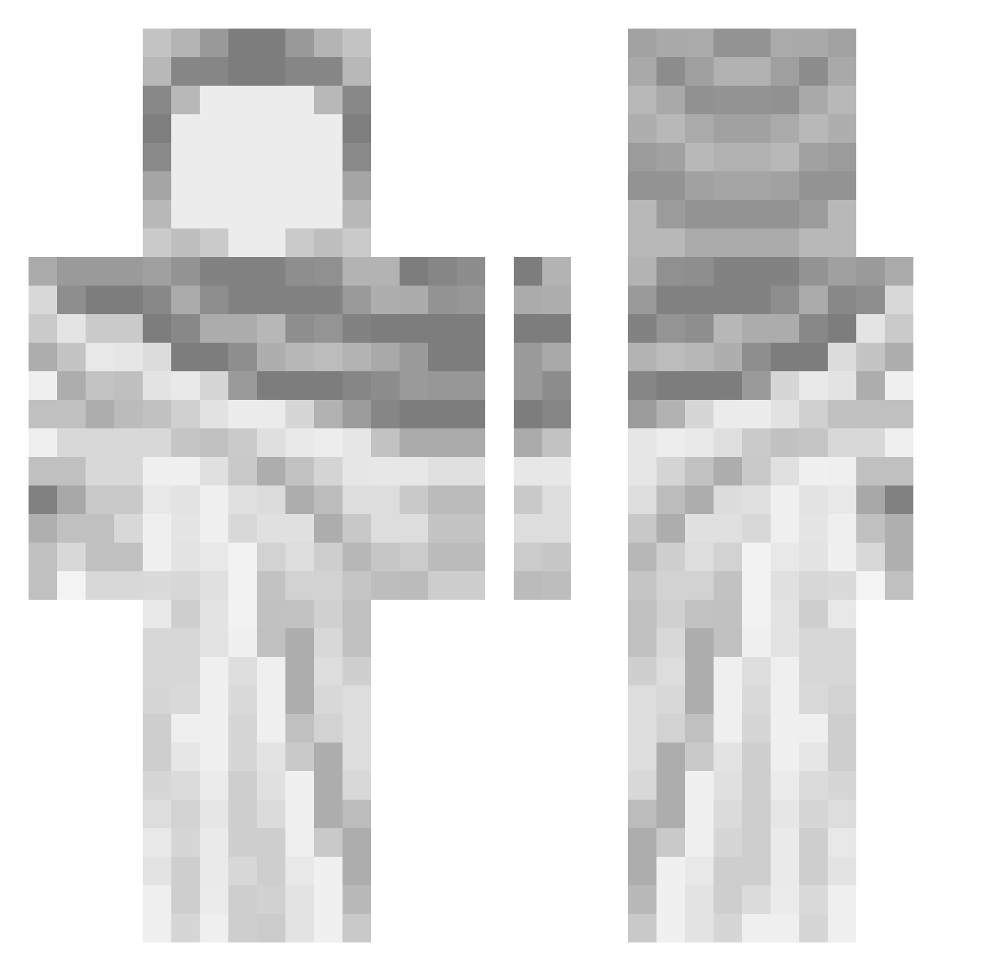 Sc20tum_humanum Minecraft skin, front and back view