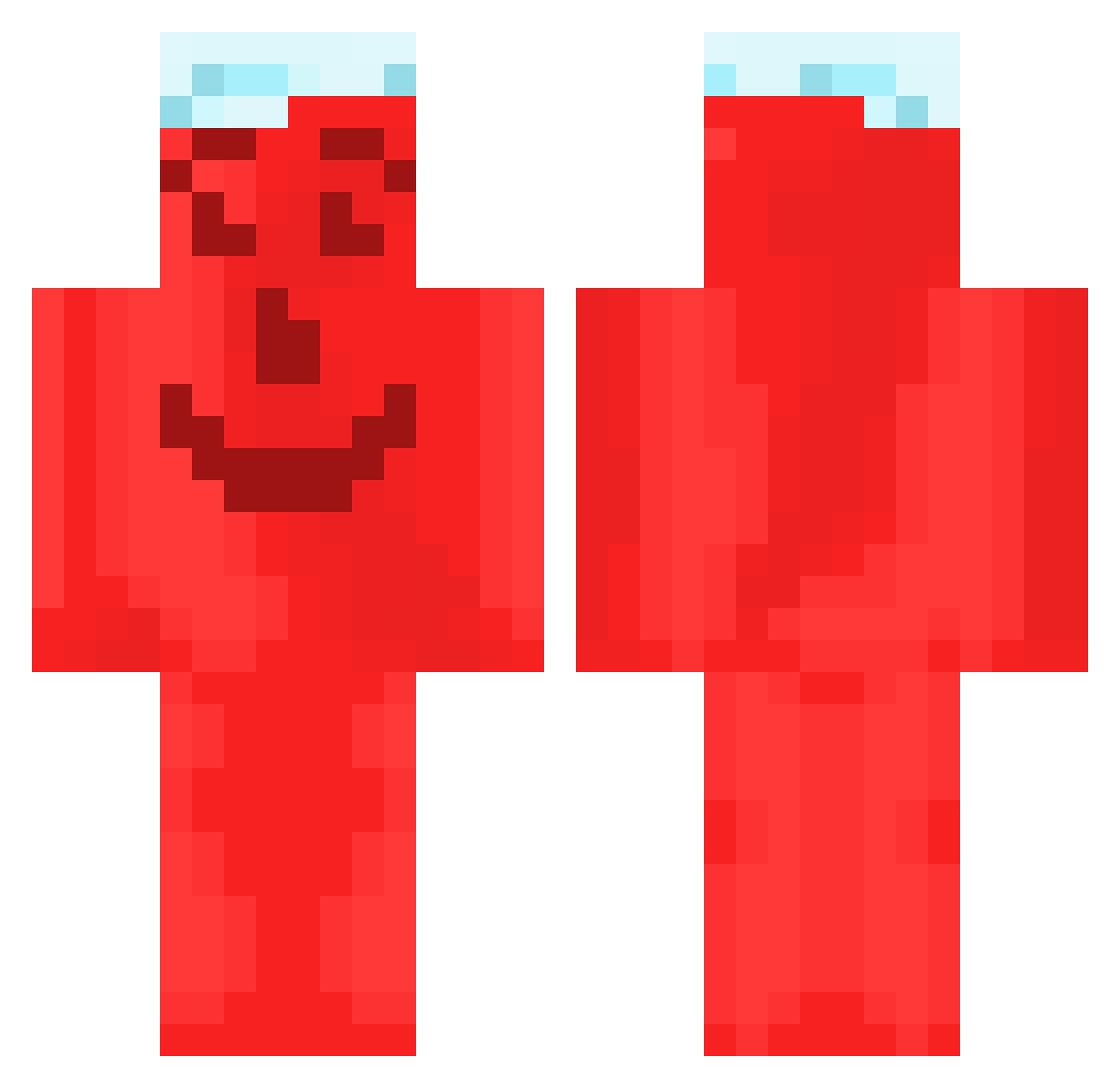 BilalTaxi Minecraft skin, front and back view
