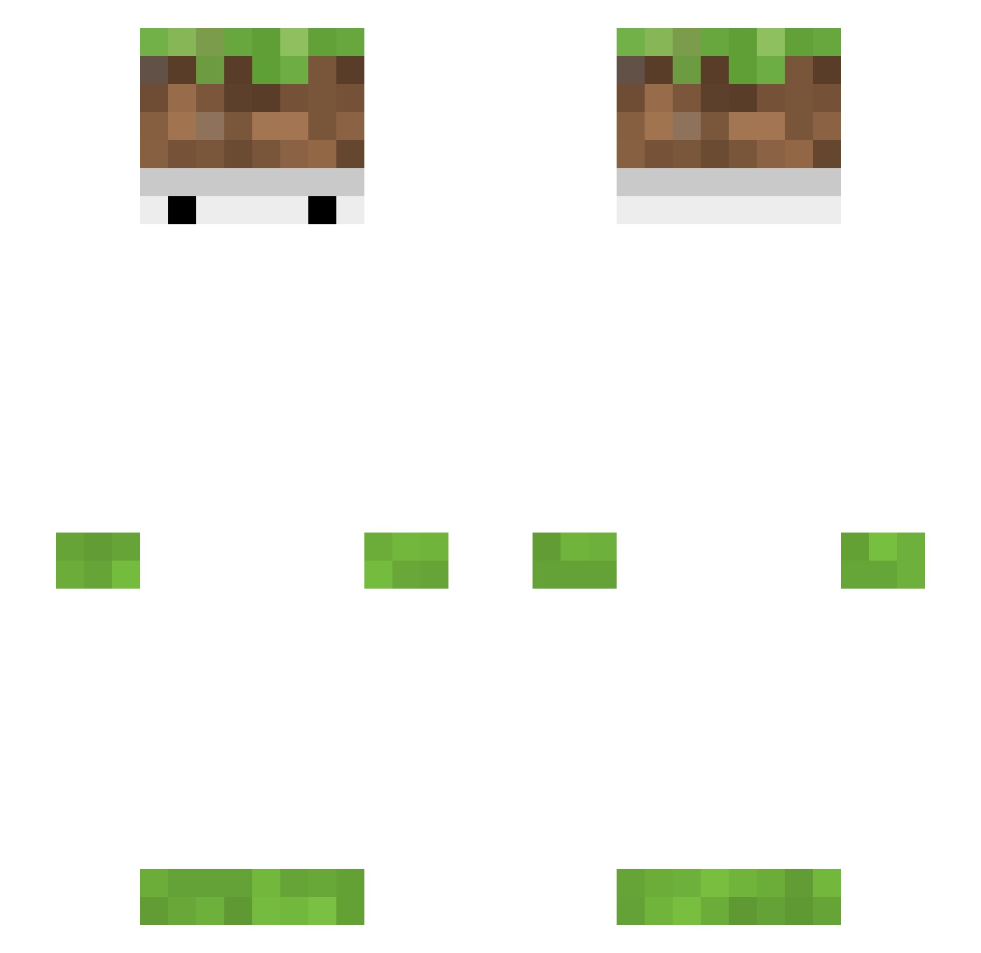fl1ckxdd Minecraft skin, front and back view