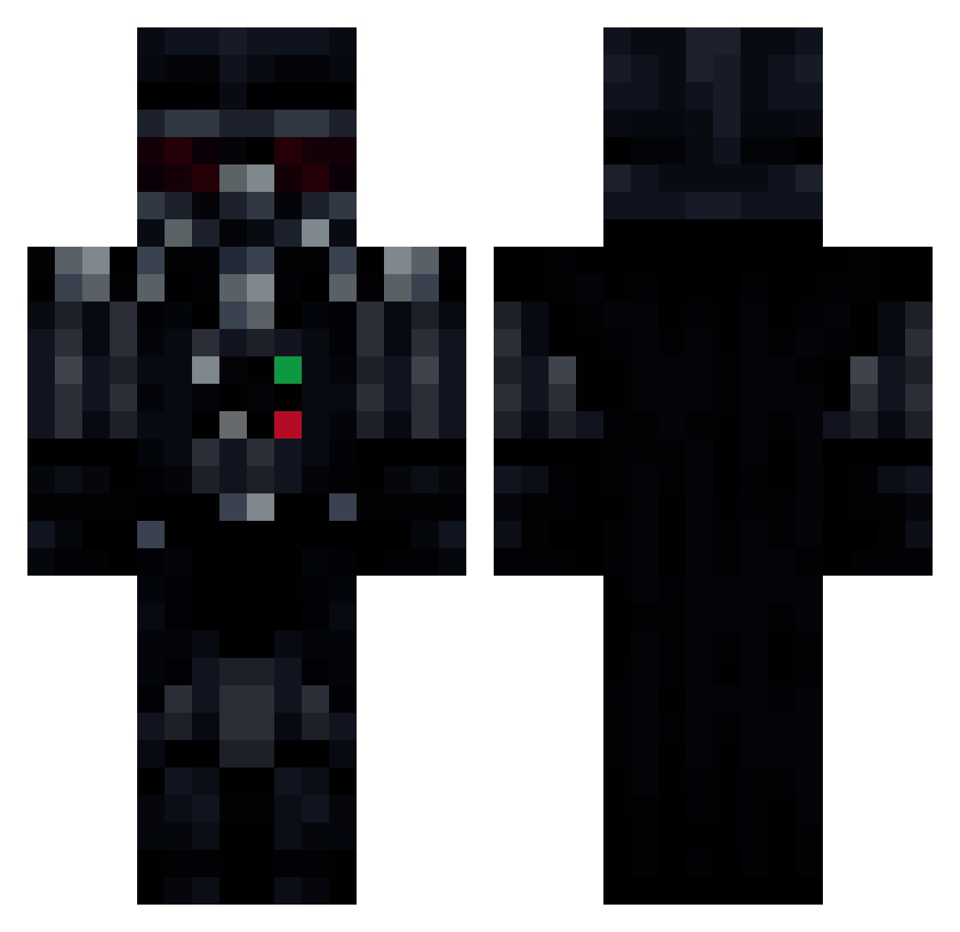 taf_17 Minecraft skin, front and back view