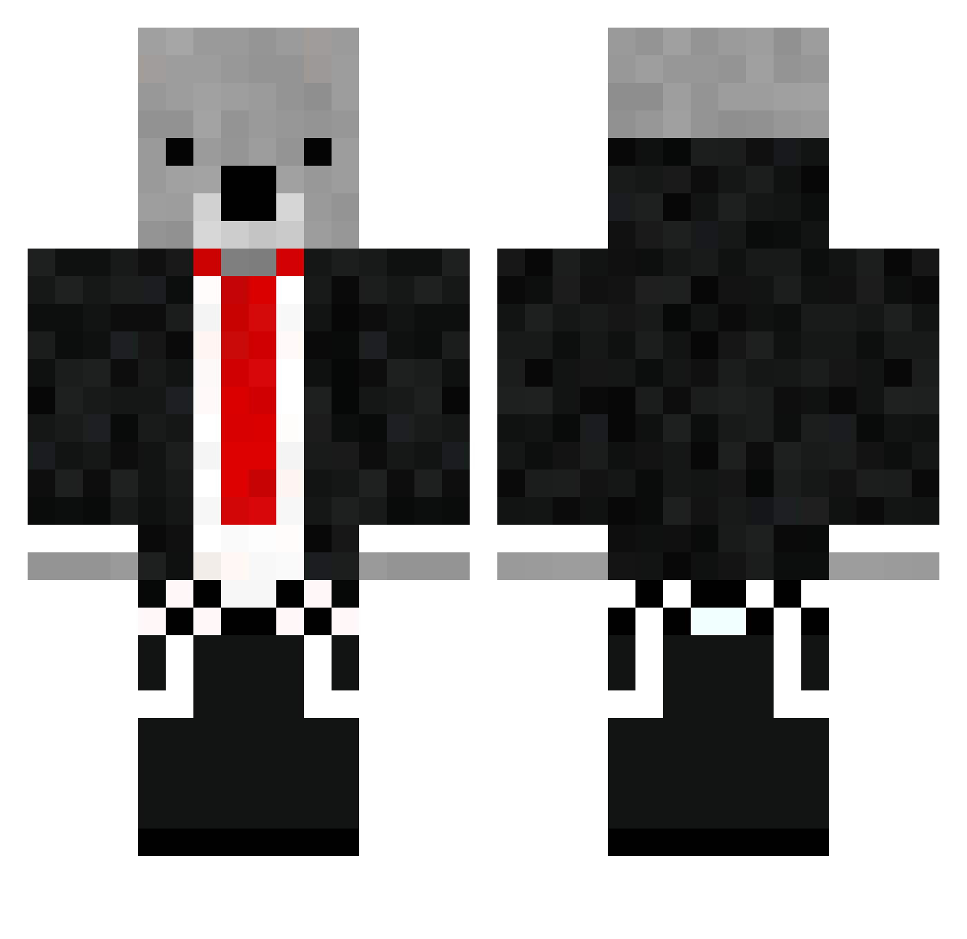 Thoby__ Minecraft skin, front and back view