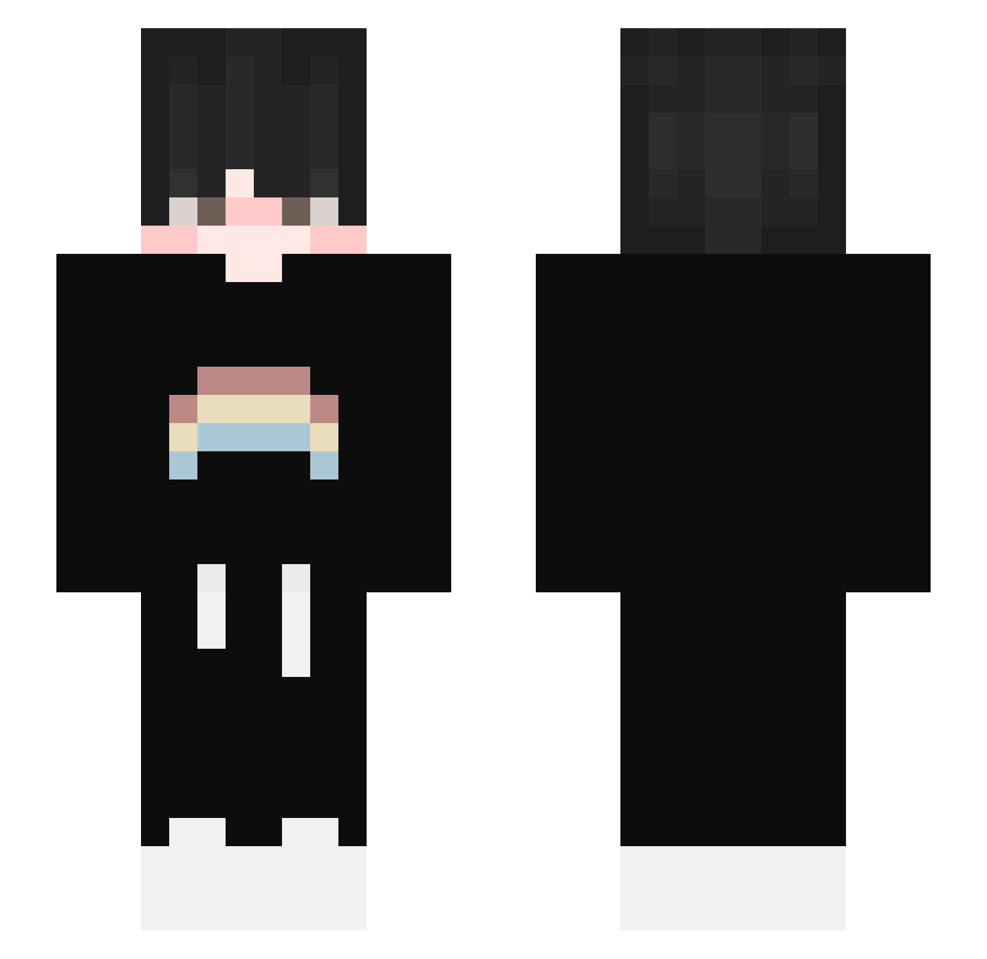 psylla Minecraft skin, front and back view