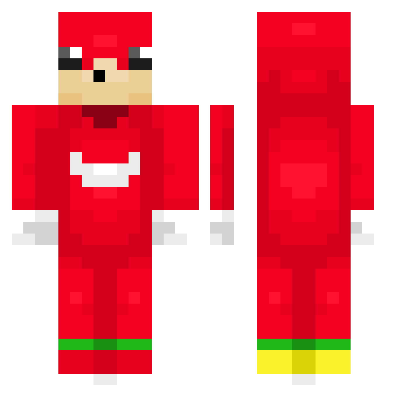 derpy_pumkin Minecraft skin, front and back view