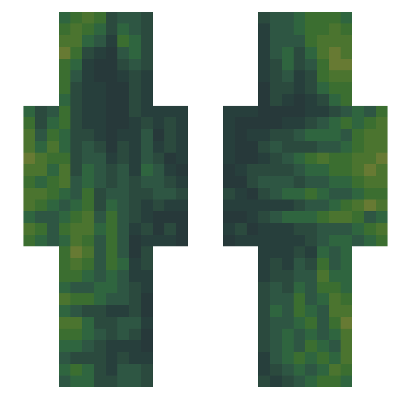 SpaceEttiquete7 - swamp monster Minecraft skin
