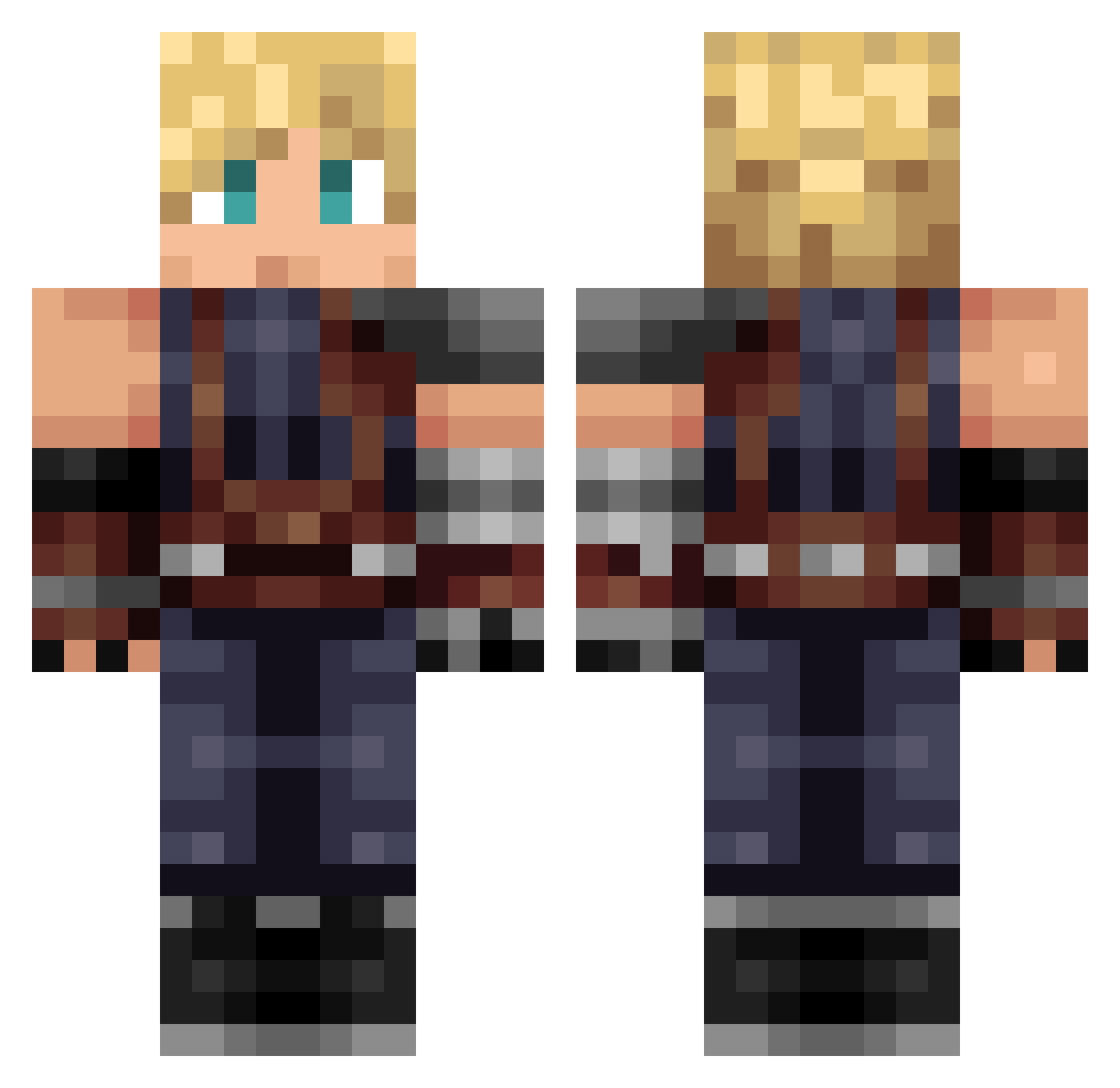 MisterPlebs - cloud strife Minecraft skin