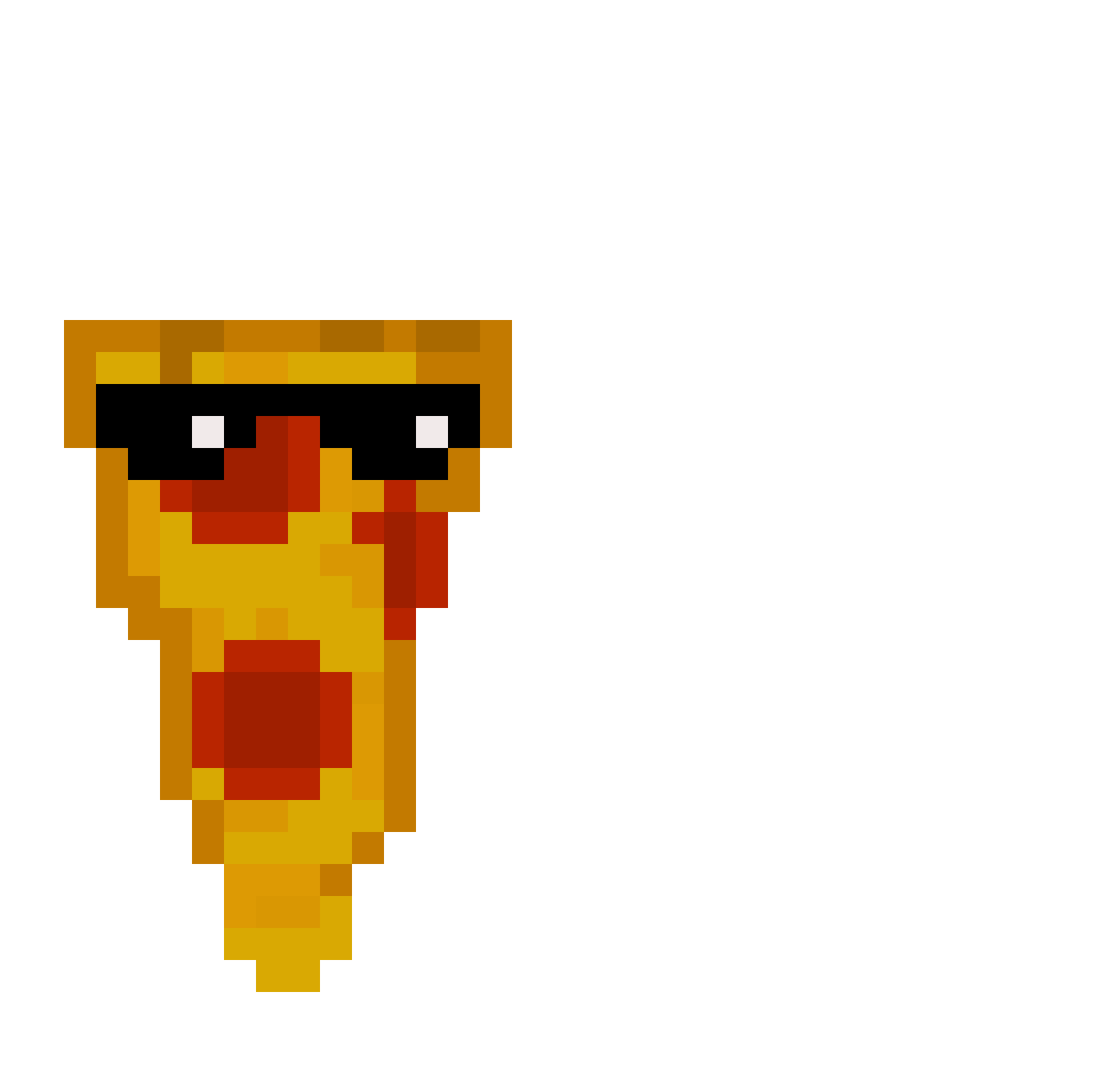 Frontin Minecraft skin, front and back view