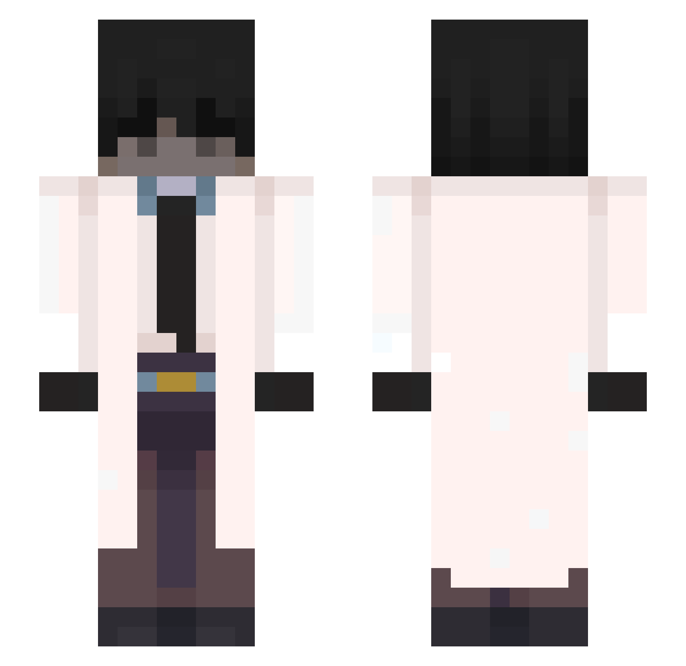 DR_FoxVR_ Minecraft skin, front and back view