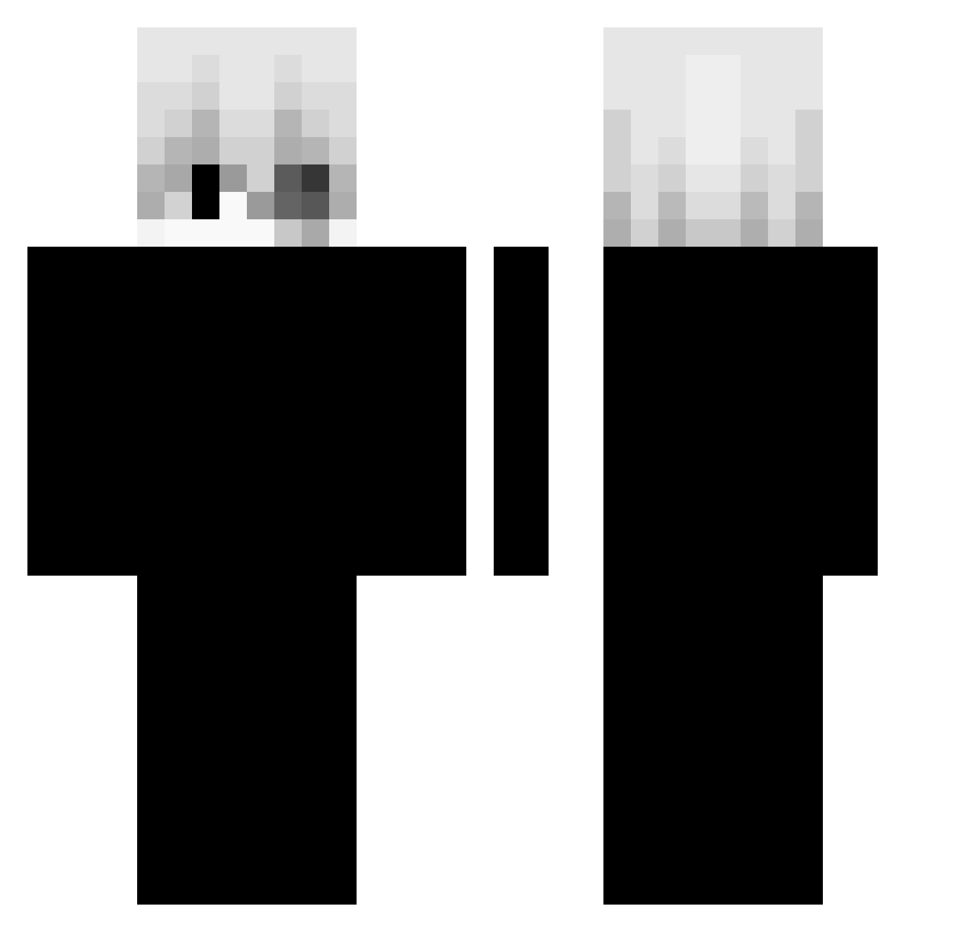 szczurekpl6307 Minecraft skin, front and back view