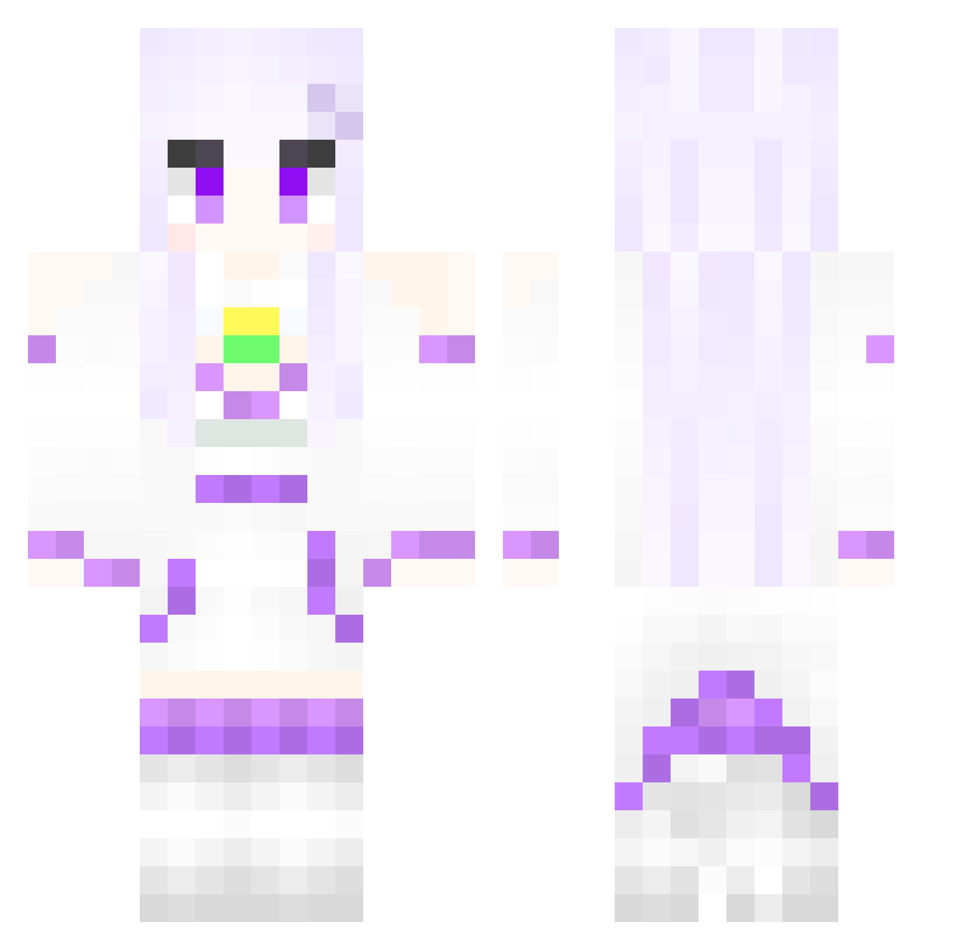 skippy1waw Minecraft skin, front and back view