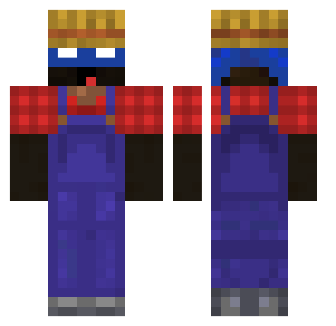 ardaturkoglu67 Minecraft skin, front and back view