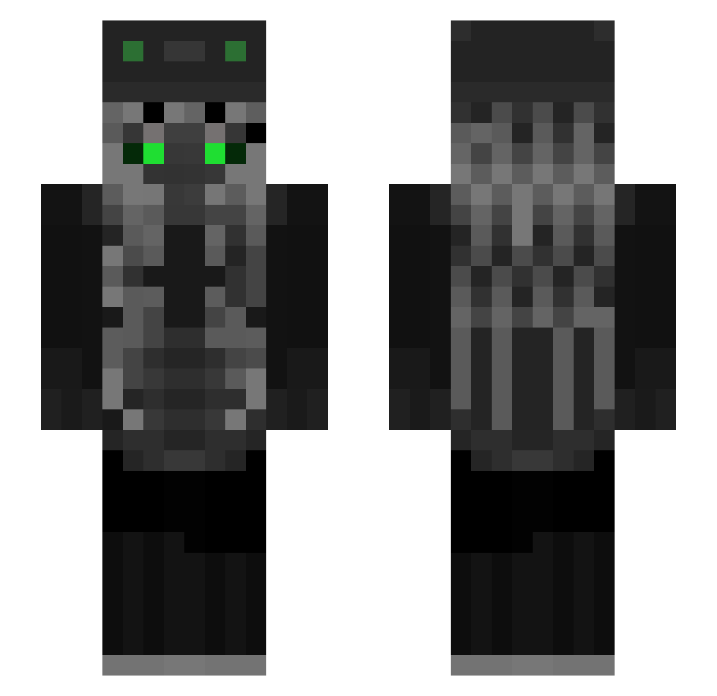Zersetzter - spider eyes Minecraft skin