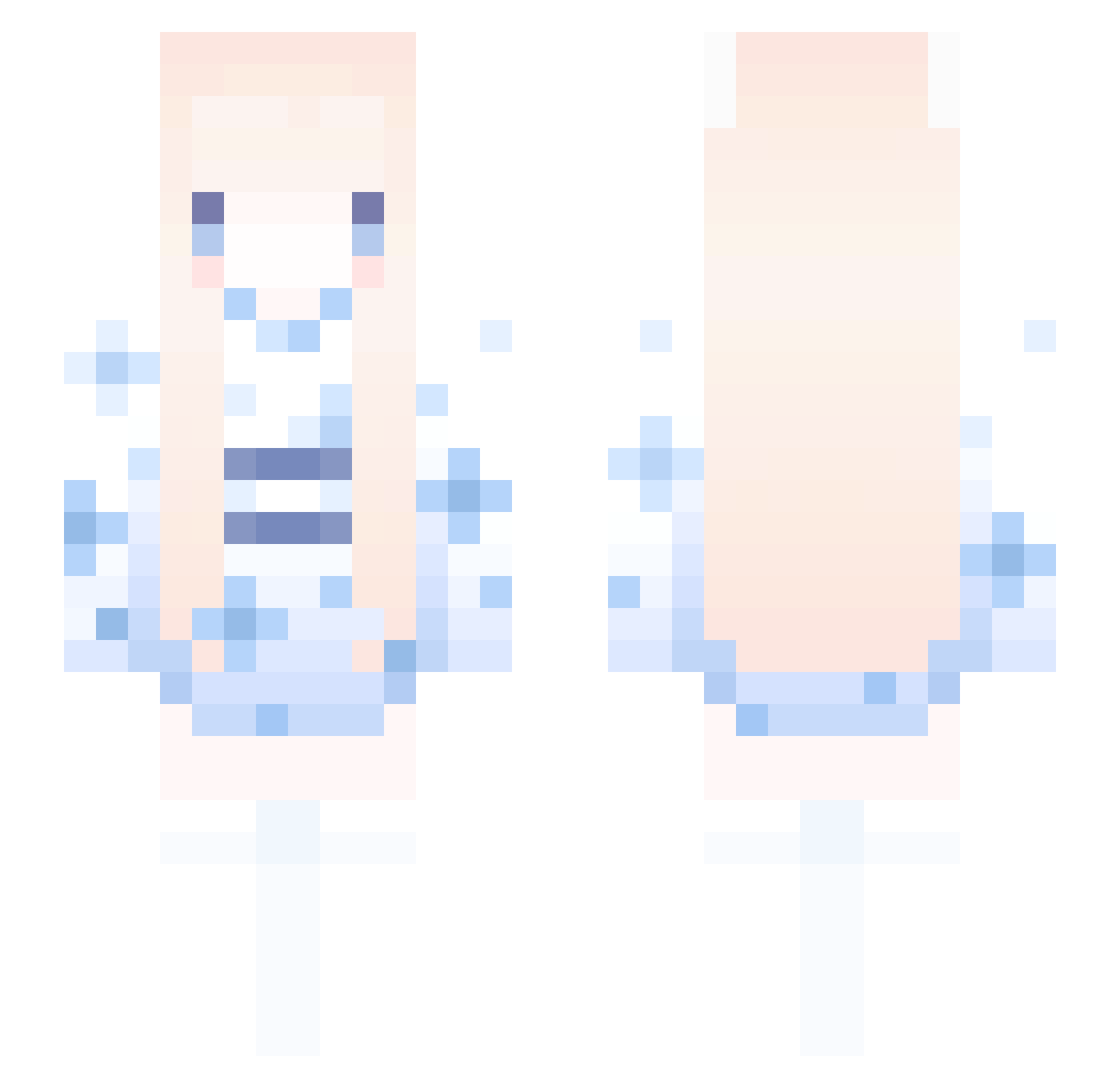 ching0207 Minecraft skin, front and back view