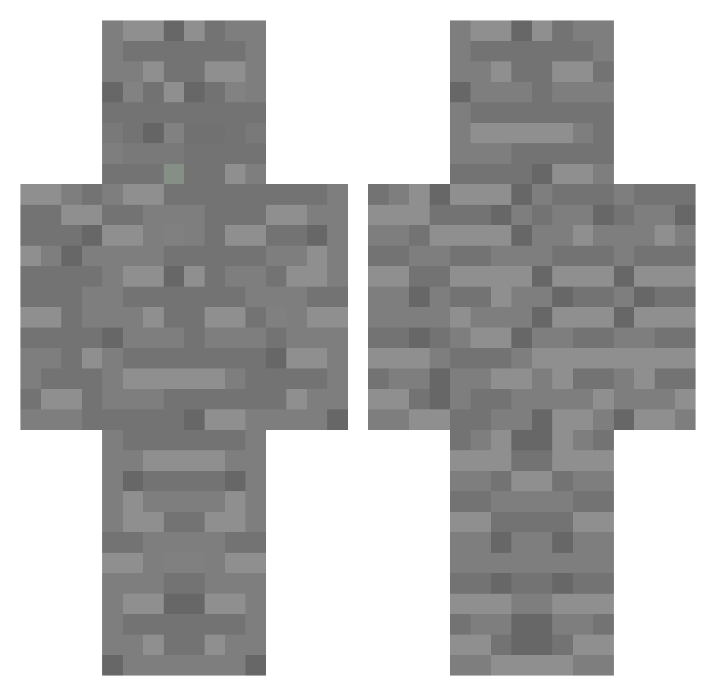 YUMINJEON Minecraft skin, front and back view