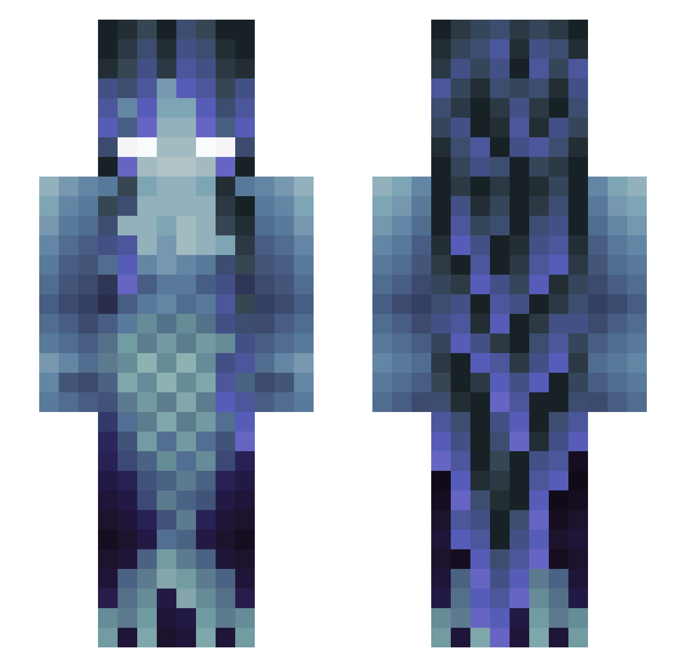 caesariscool24 Minecraft skin, front and back view