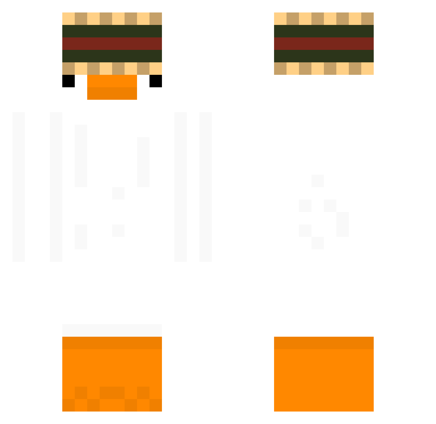 killah_goose Minecraft skin, front and back view