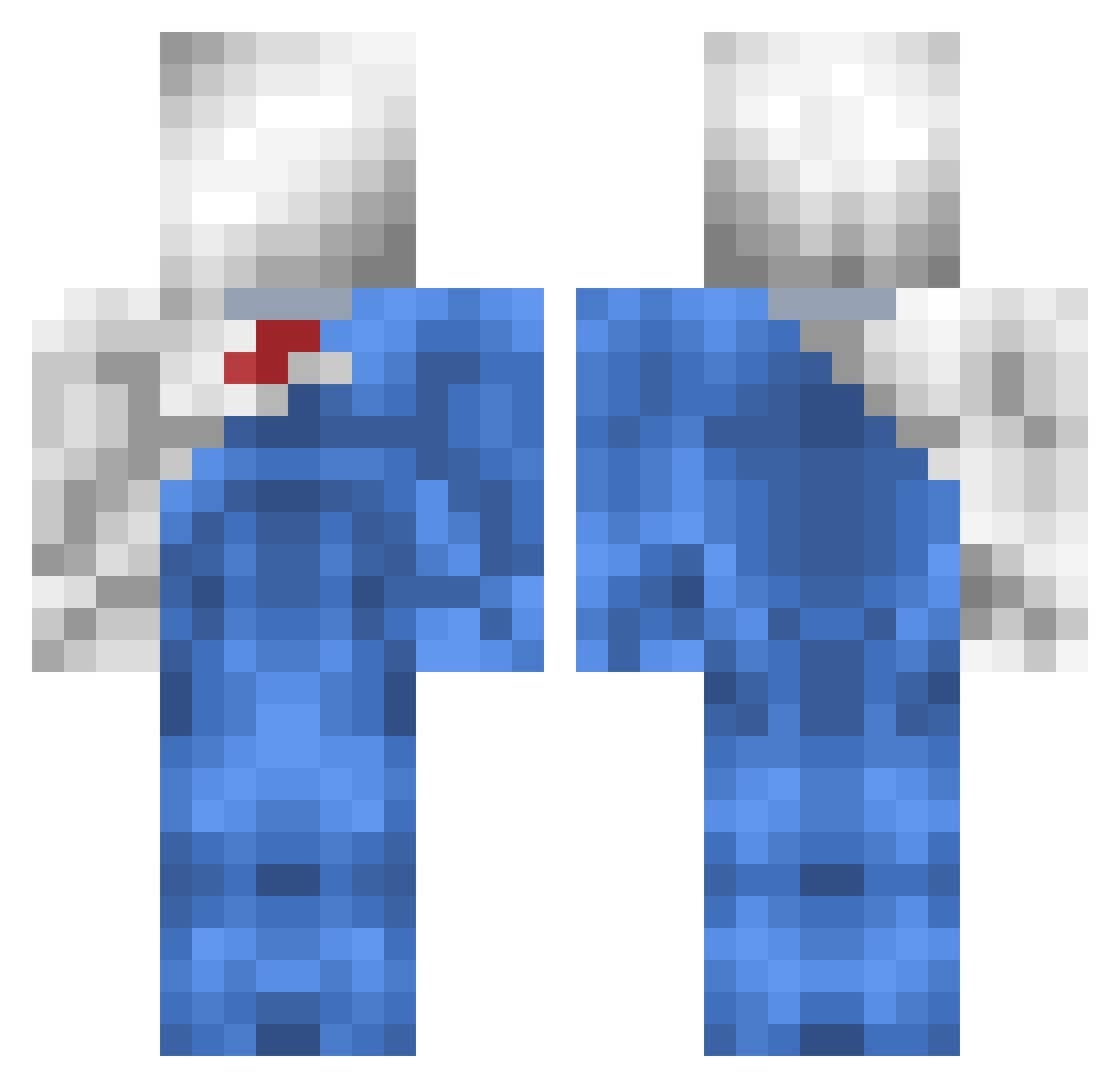 koalan_13 Minecraft skin, front and back view