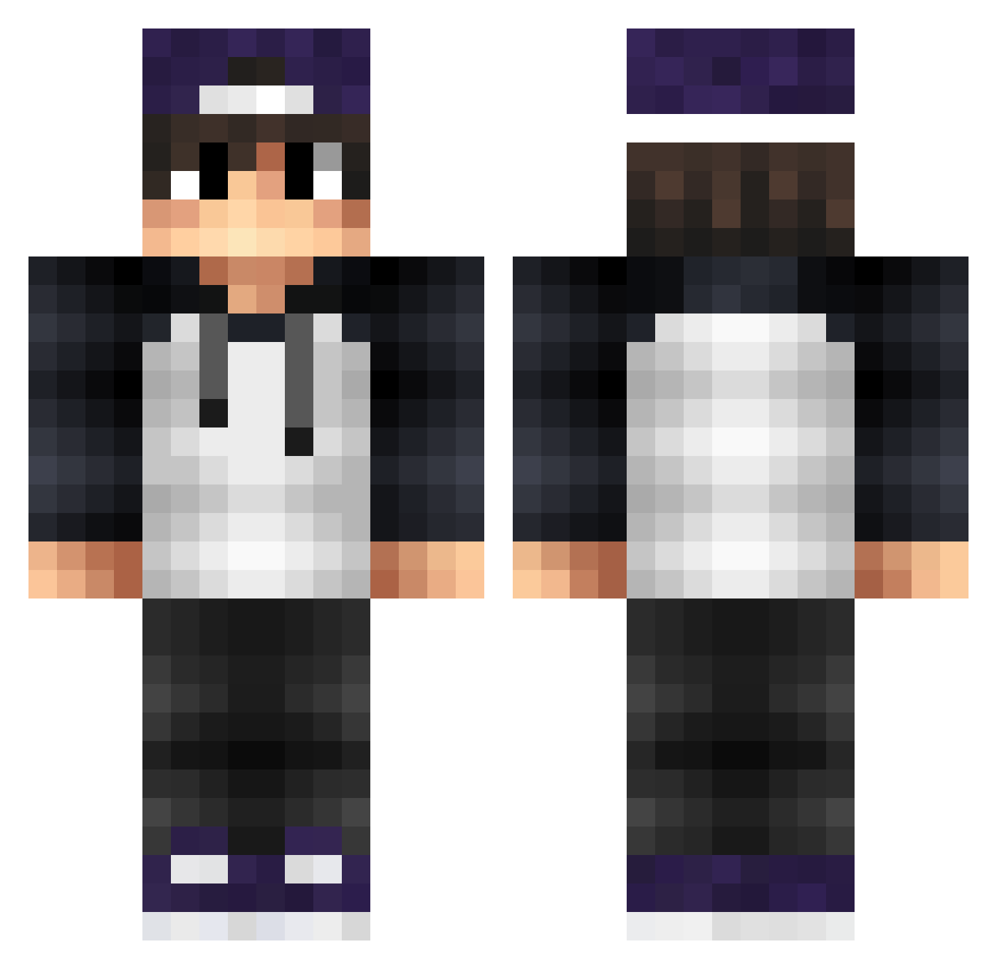 _ibib_ Minecraft skin, front and back view