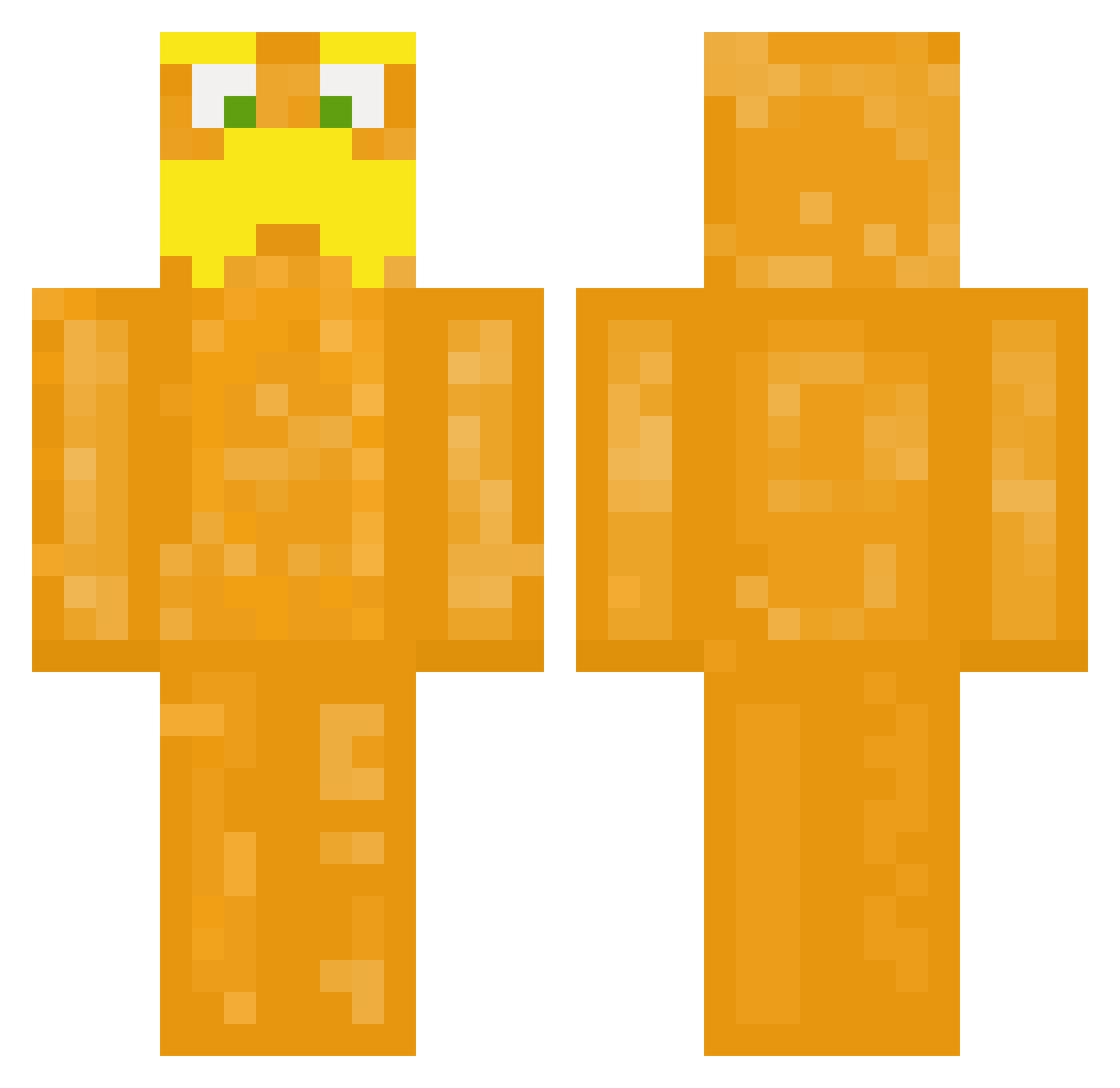 louis41 Minecraft skin, front and back view