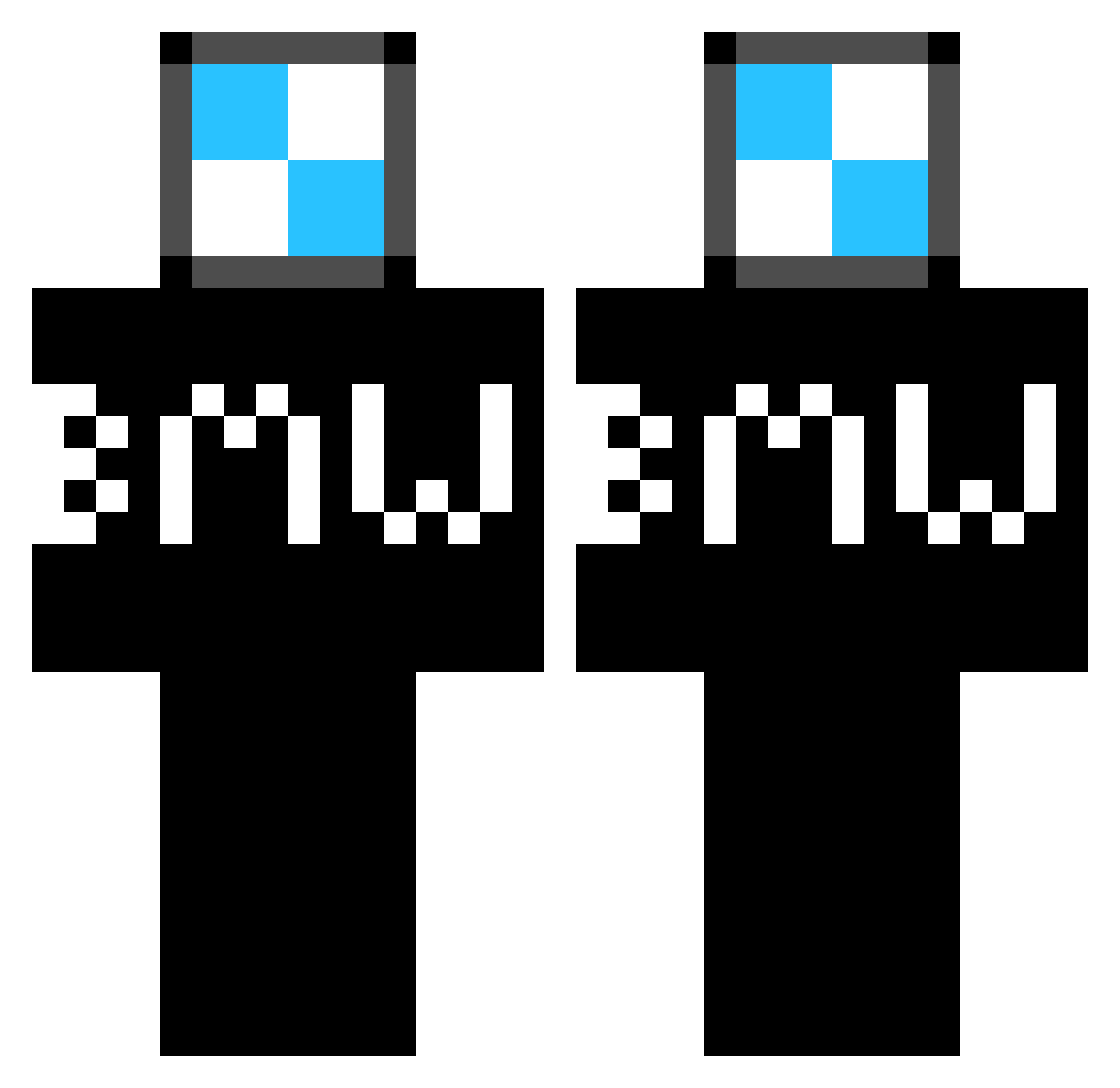 Elias_Pro321 Minecraft skin, front and back view