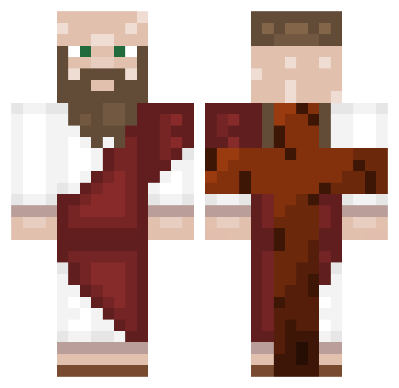 Covyyy_ Minecraft skin, front and back view